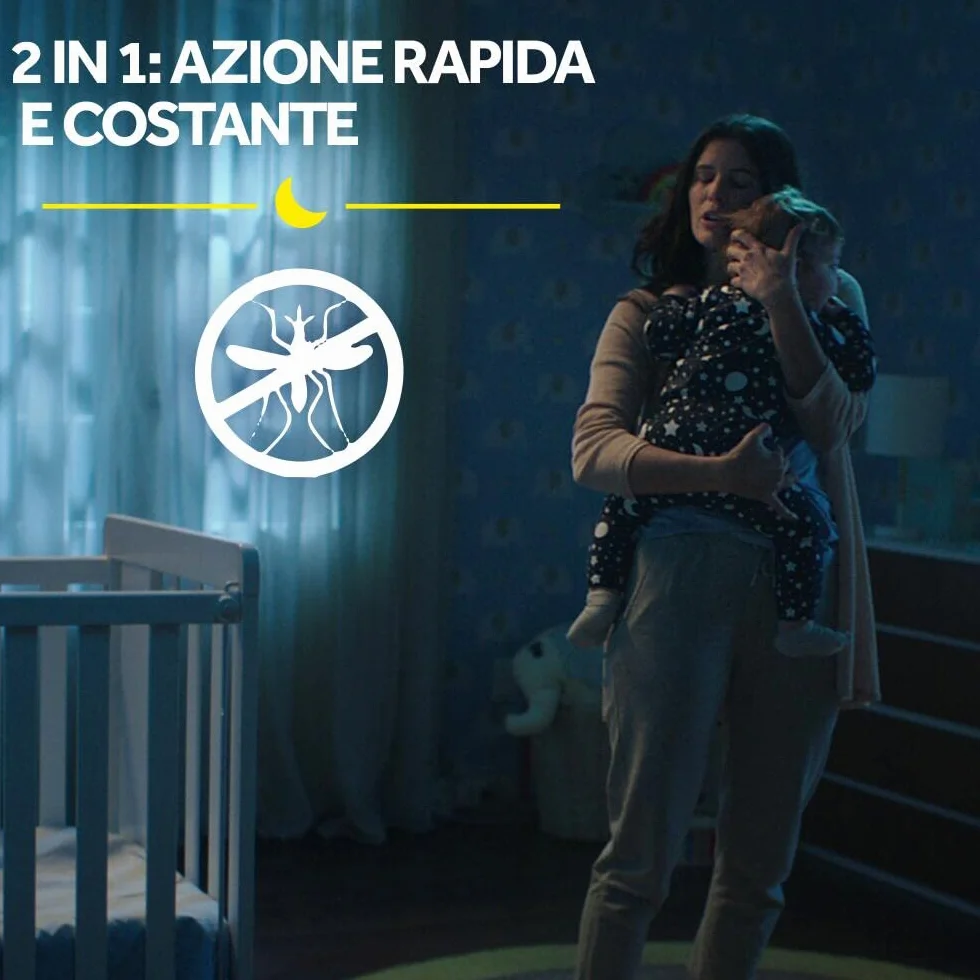 Raid Family Liquido Antizanzare Comuni e Tigre, Fragranza alla Lavanda, 1 Confezione da 1 Diffusore e 1 Ricarica da 36ml, 60 Notti