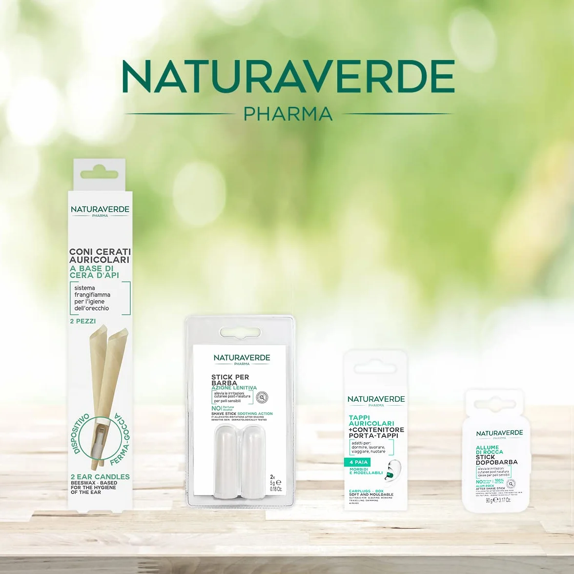 Naturaverde | Pharma - Coni Auricolari Cerati per le Orecchie, Coni Auricolari Cera, Coni Auricolari a Base di Cera d'Api, Coni Auricolari per Pulizia Orecchie, Coni Pulisci Orecchie, 2pz