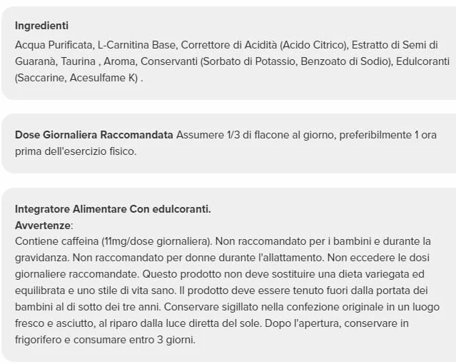 Prozis Xtreme L-Carnitine, 20 Fiale - 60 dosi - carnitina liquida ultra concentrata. Bruciagrassi, dimagrante Assorbimento rapido (20 fiale, tropicale)