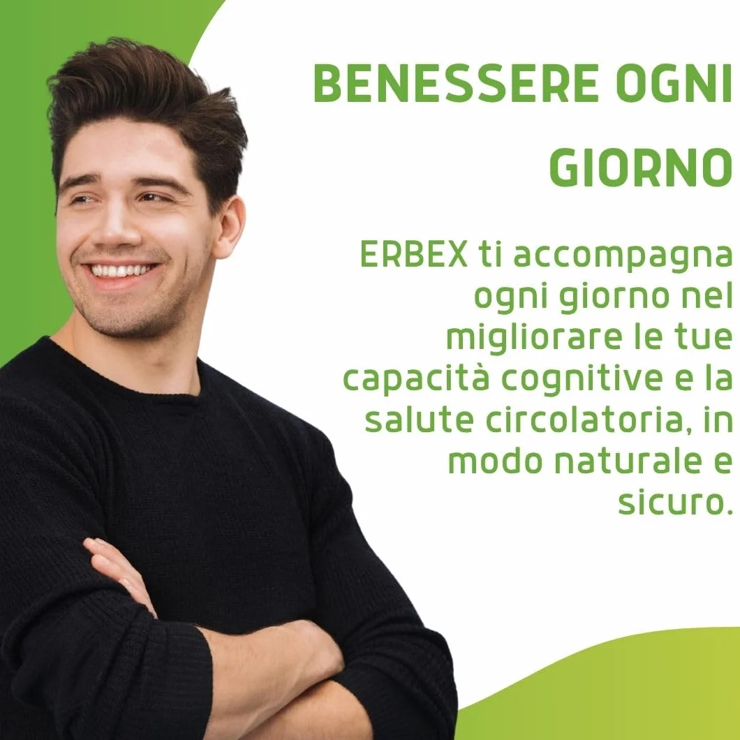 ERBEX Tribulus Terrestris 100% Naturale 360mg Saponine Steroidee Vigore Fisico Vitalità Uomini