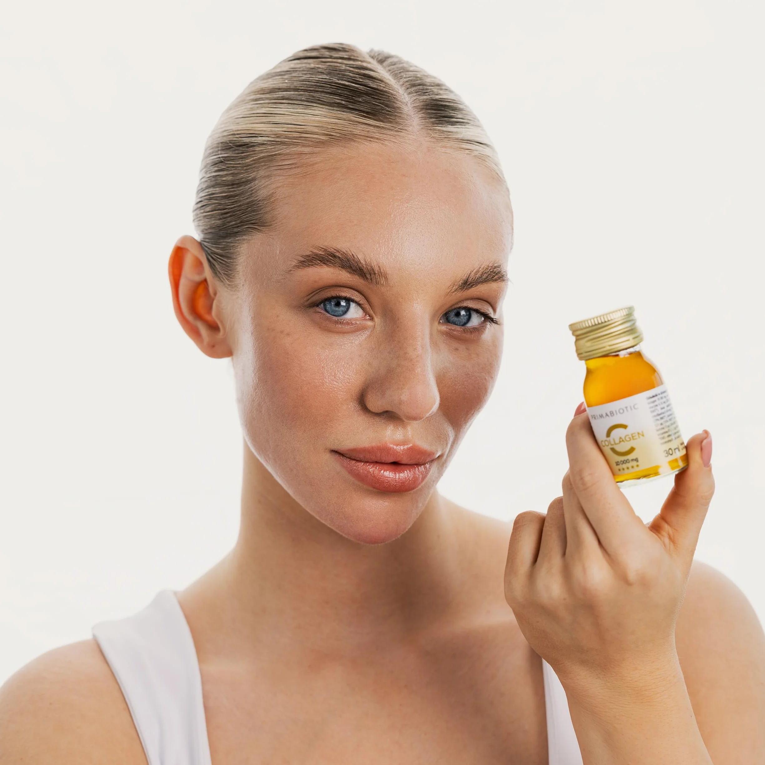 Primabiotic Collagene da Bere 10000 mg 30 Flaconcini 30 ml Integratore Liquido Pelle Capelli Articolazioni