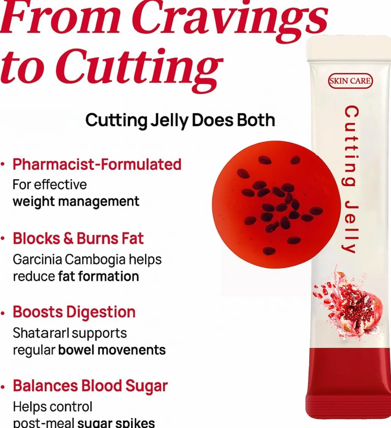 Coleology Cutting Stick Jelly – 2 Confezioni da 20 Pezzi
