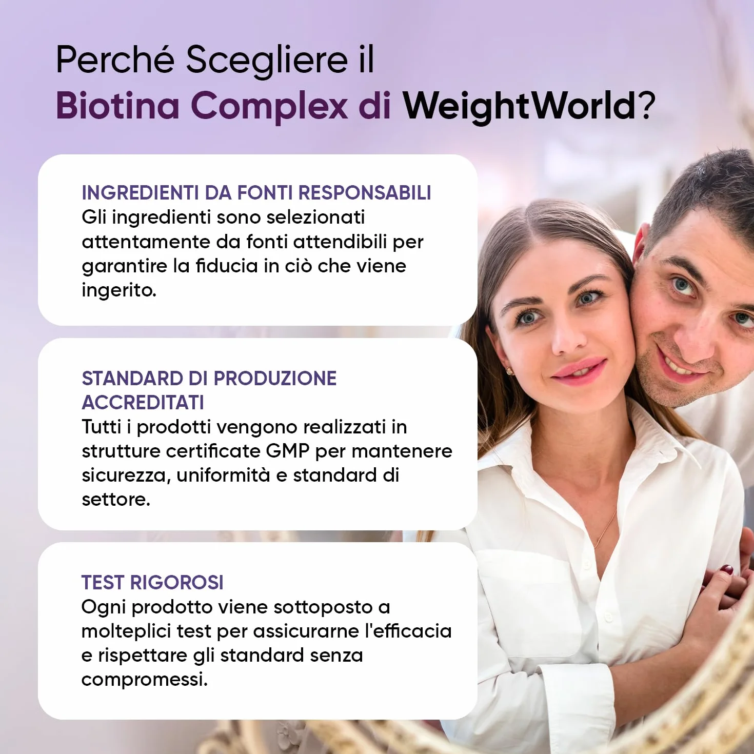 Biotina Capelli 450μg, Cheratina e Zinco, 400 Microcompresse Vegane, Integratori per Capelli