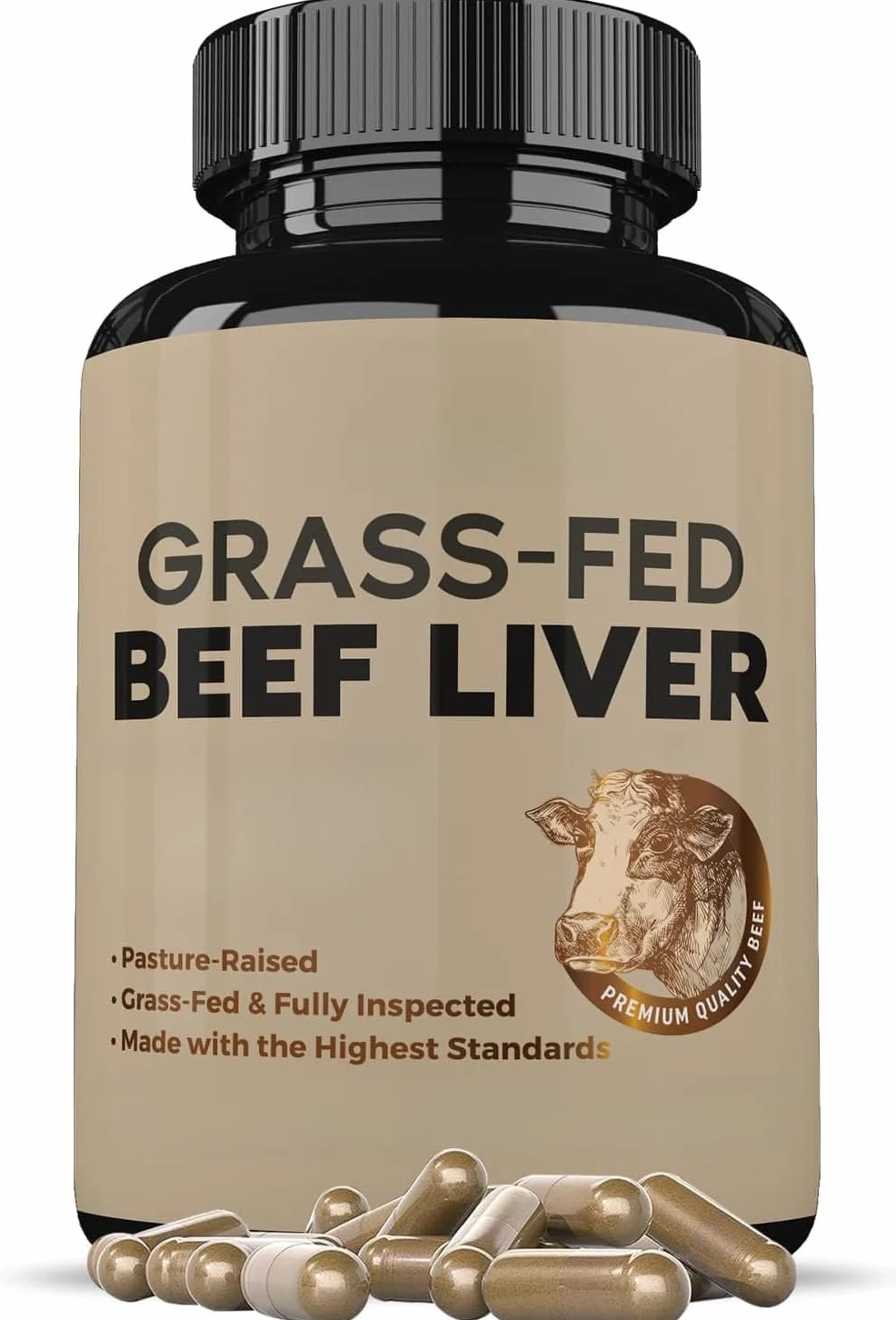 Fegato di manzo allevato ad erba - Protegge occhi e pelle - Disintossica - Salute riproduttiva - Senza glutine