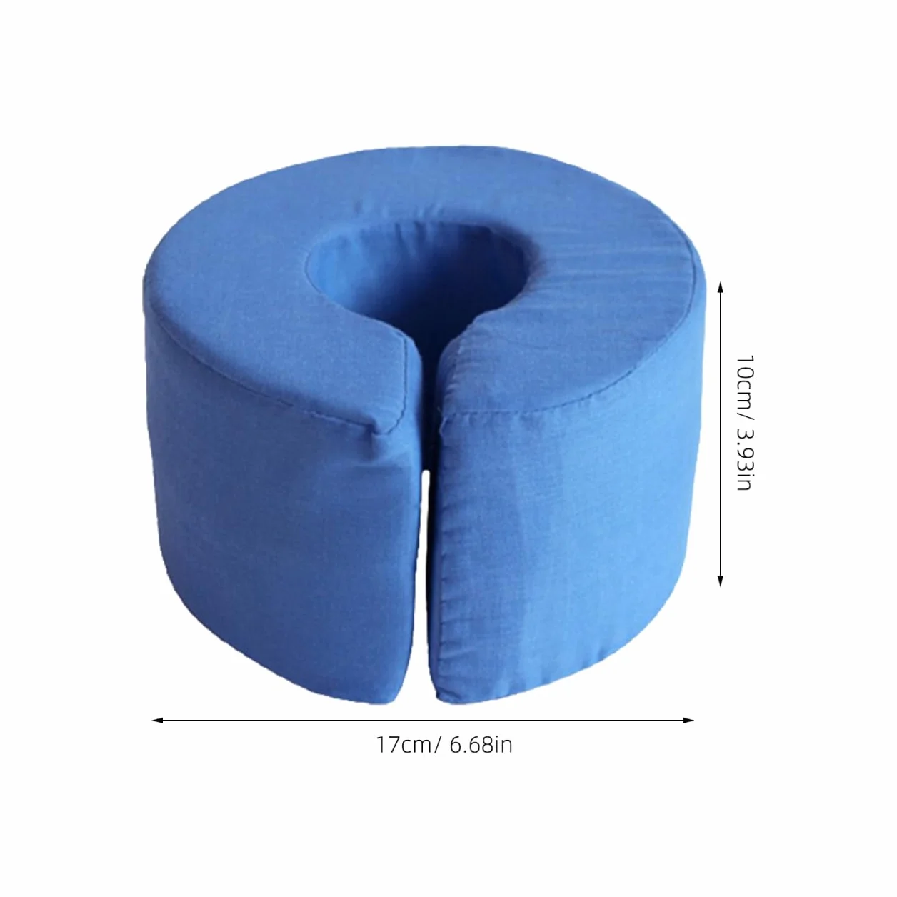 Cuscino Elevazione Piede Antidecubito 6.69x6.69x3.94 Pollici Supporto Gambe Caviglie 2 Pezzi