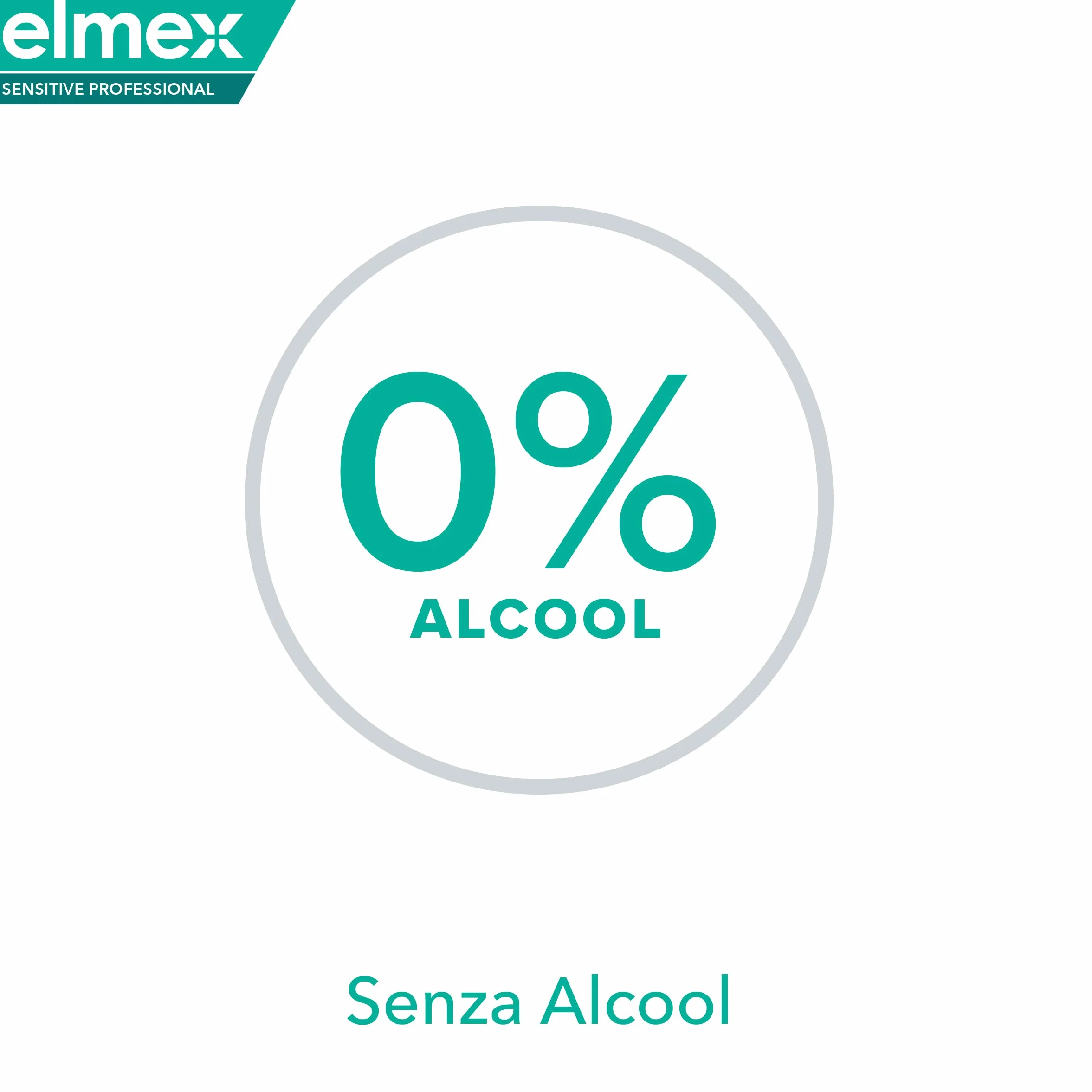 elmex Collutorio Sensitive Professional 400 ml con fluoro 0% Alcohol