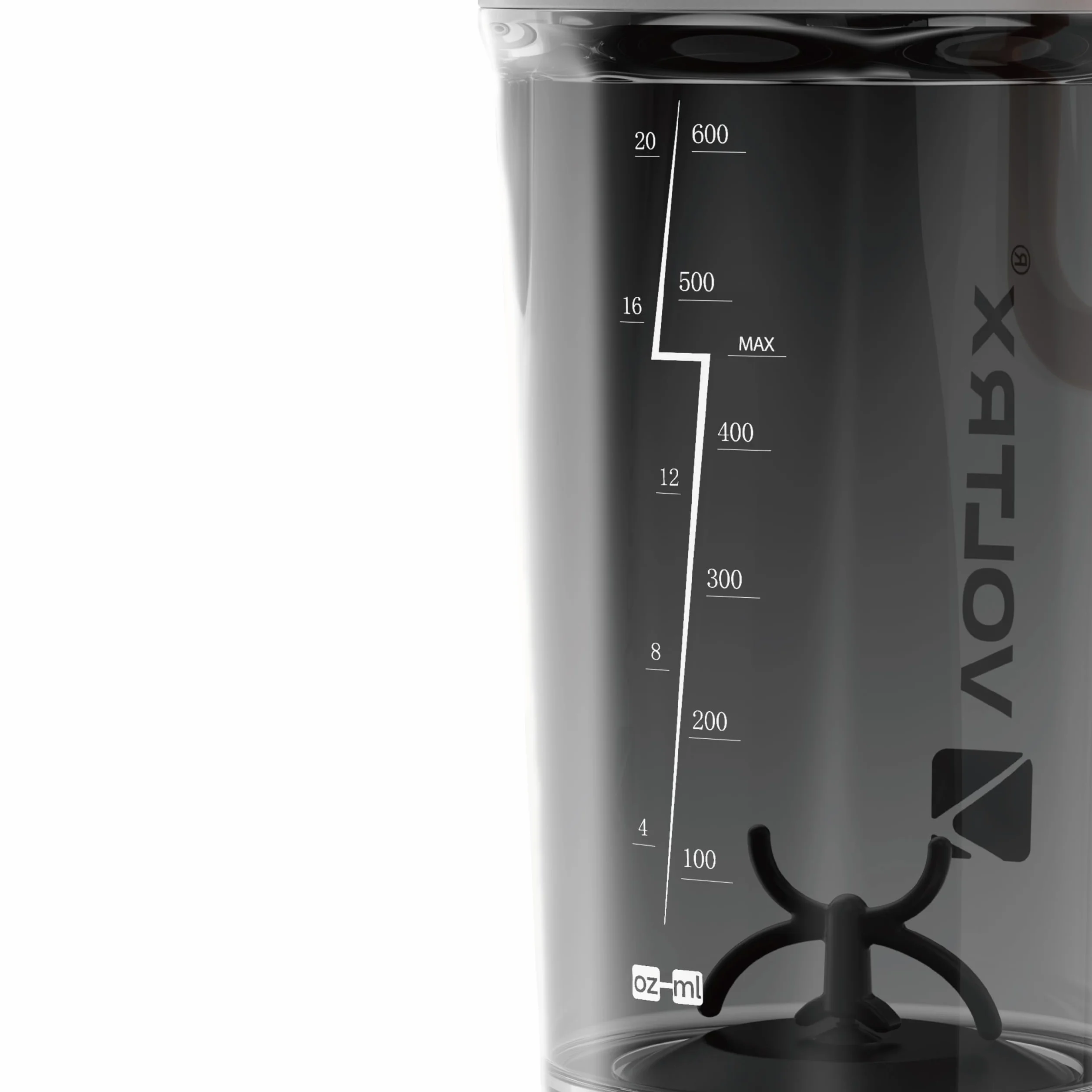 VOLTRX Bottiglia shaker, frullatore elettrico per frullati proteici ricaricabile USB C, tazze shaker per frullati proteici e frullati sostitutivi dei pasti, senza BPA, in Tritan