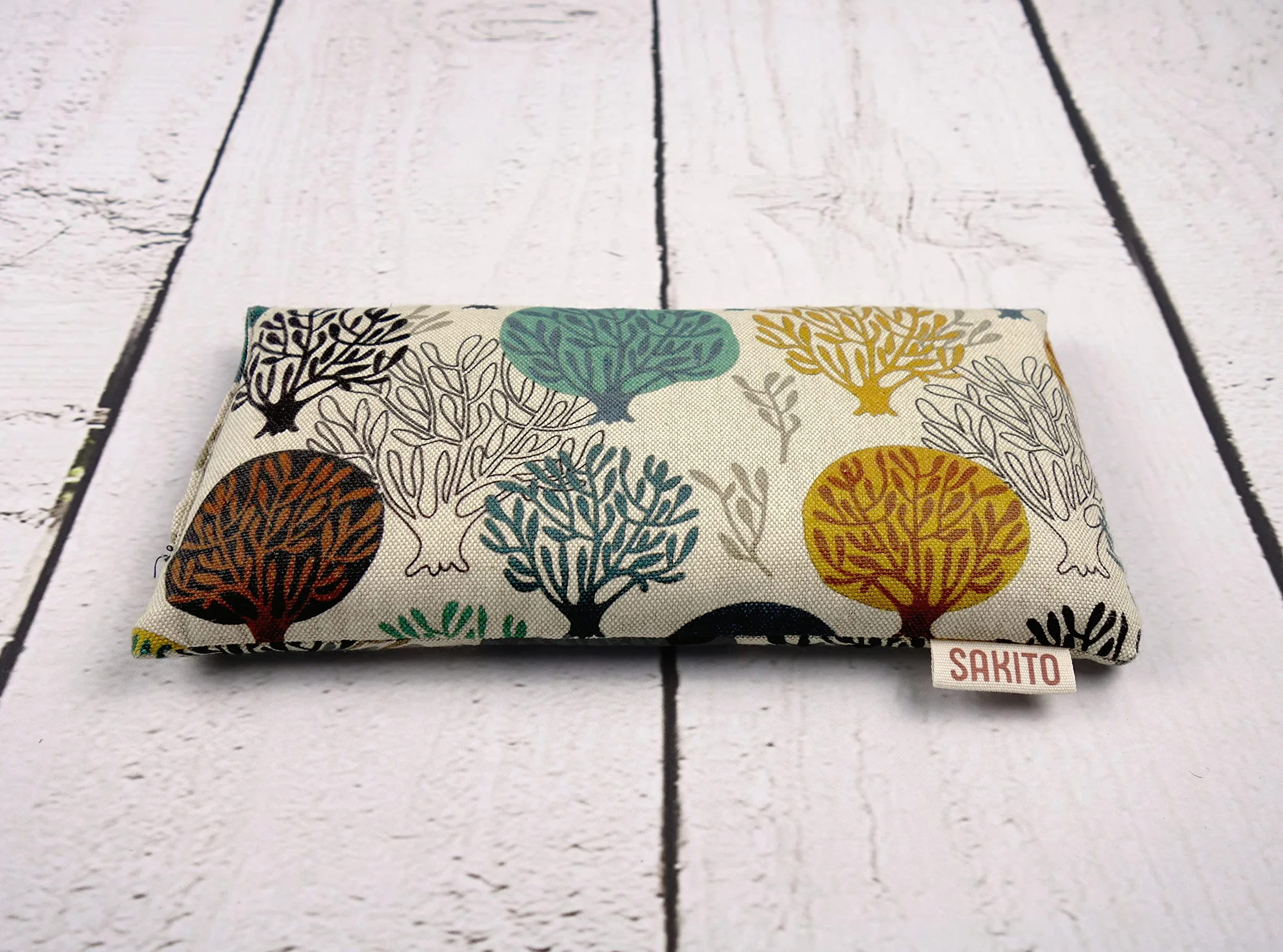 Cuscino Termico Microonde (25x12 cm) - Cuscino Riscaldabile Naturale per Dolori Mestruali - Utilizzo Caldo o Freddo - Elevata Ritenzione del Calore - Tessuto di Qualità - Profumo di Lavanda