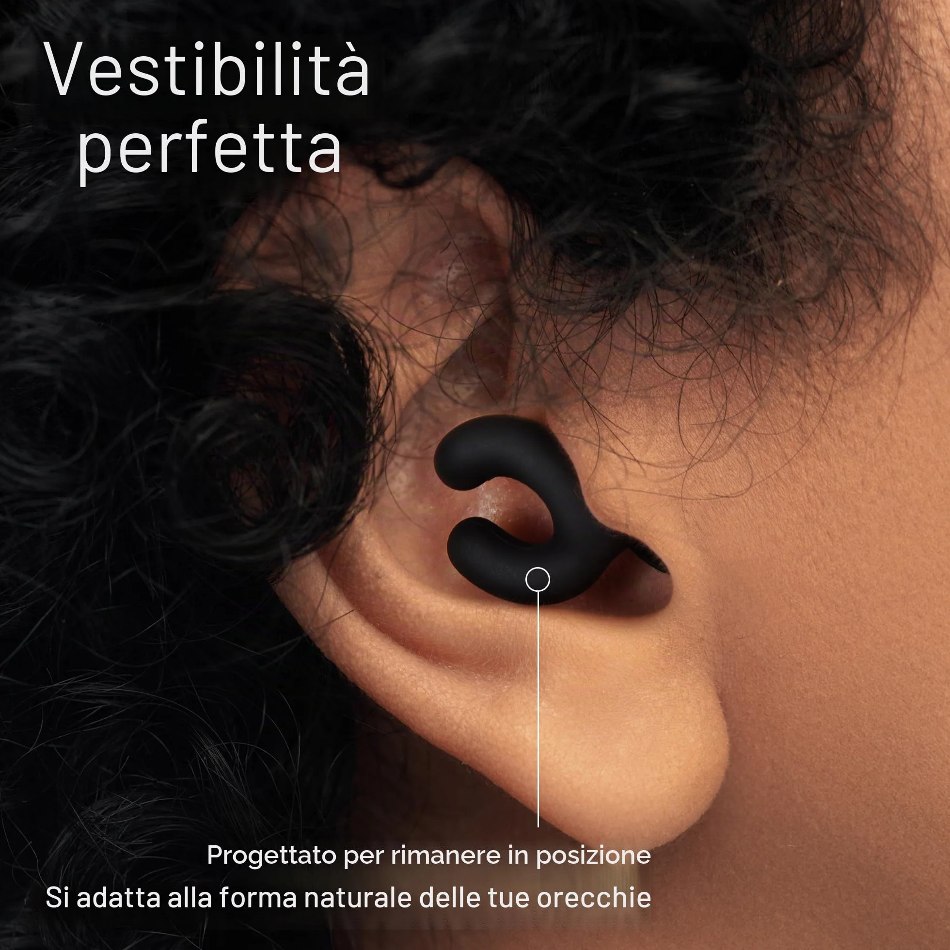 Tappi Orecchie Dormire 35 dB Isolamento acustico SkinFit™ Vestibilità 4 taglie XS/S/M/L