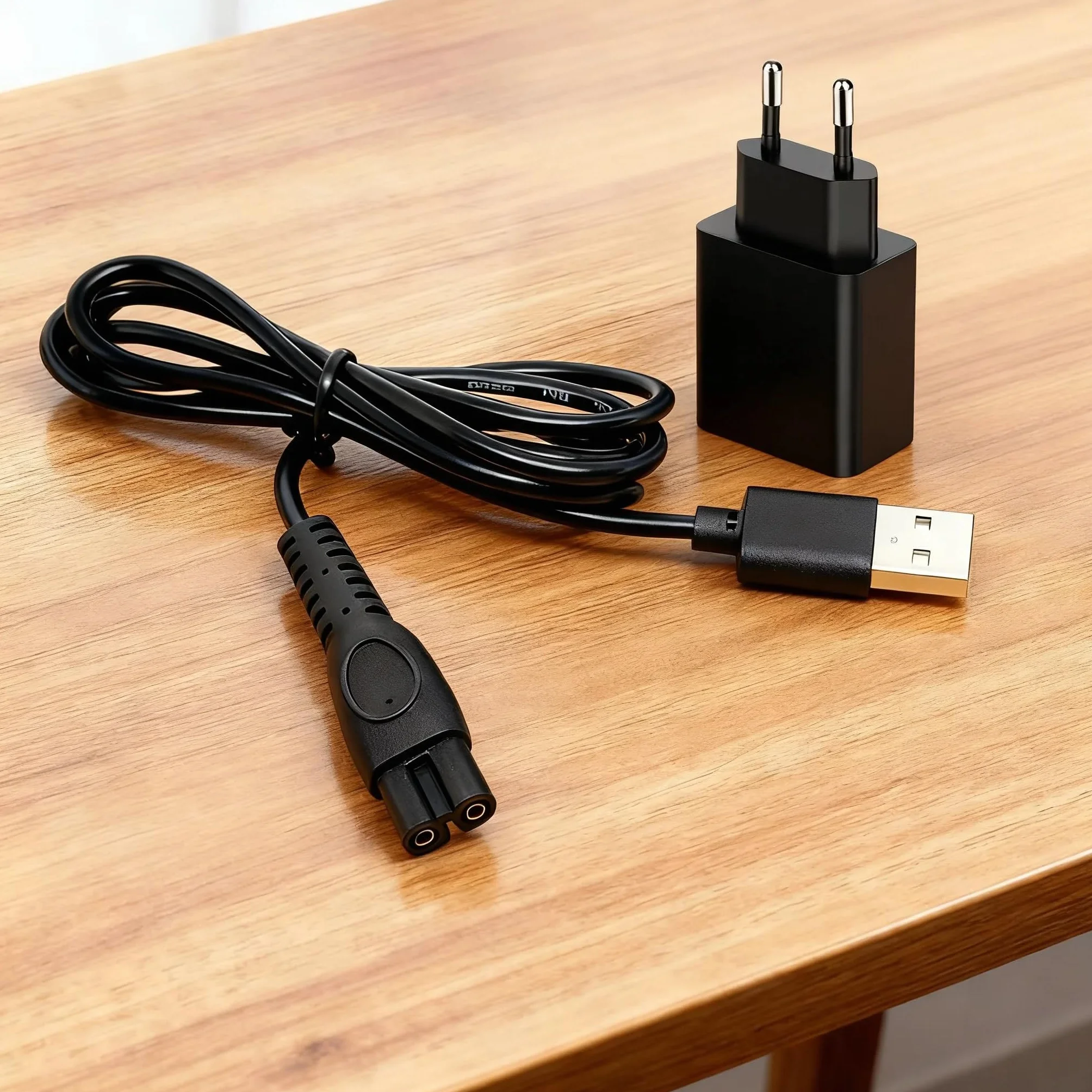 Philips OneBlade Pro 360 QP2724 QP2834 USB 5V Cavo di Ricarica con Adattatore