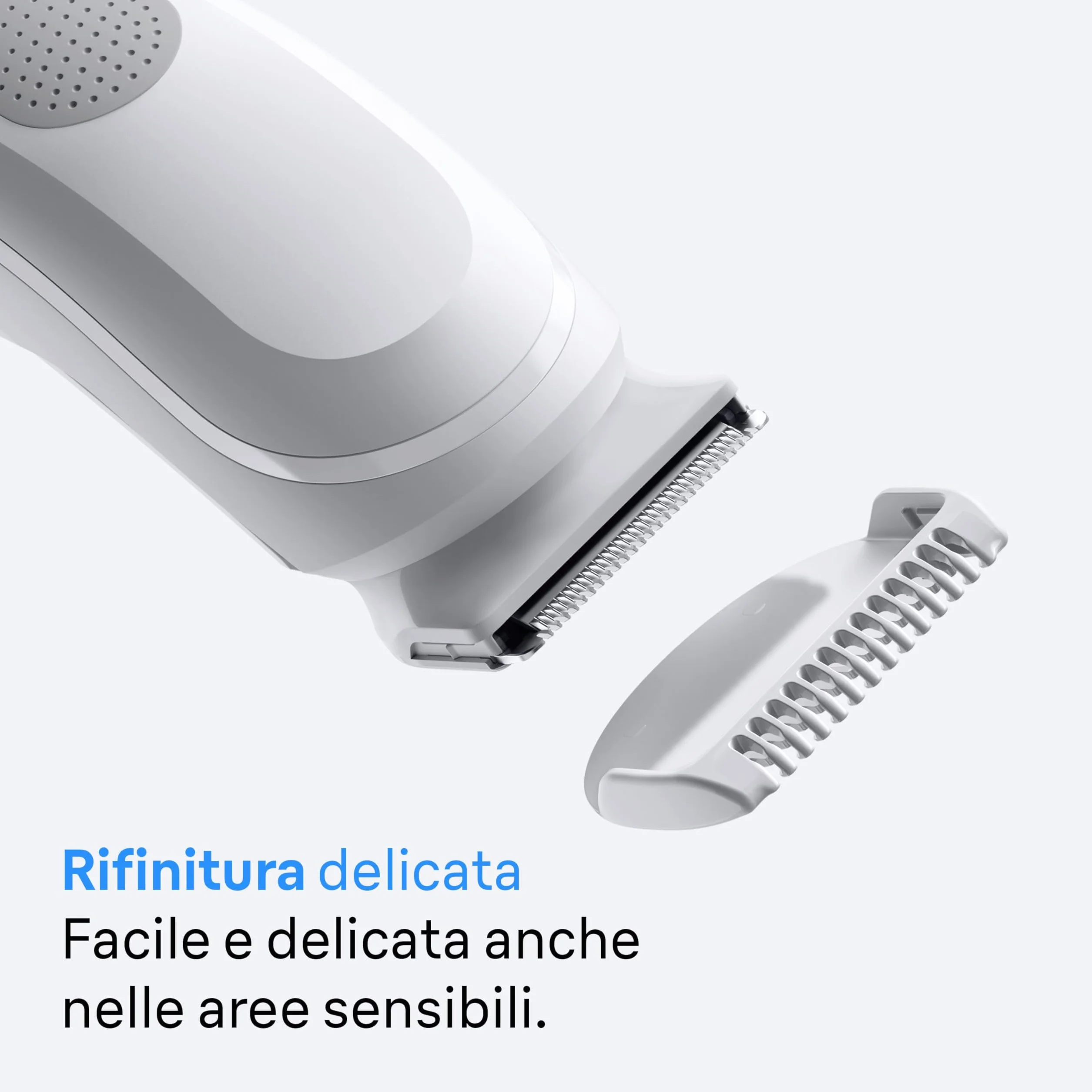 Braun Series 3 Rasoio Elettrico Corpo Uomo con Skinguard, Impermeabile, 80 Min Utilizzo, Grigio