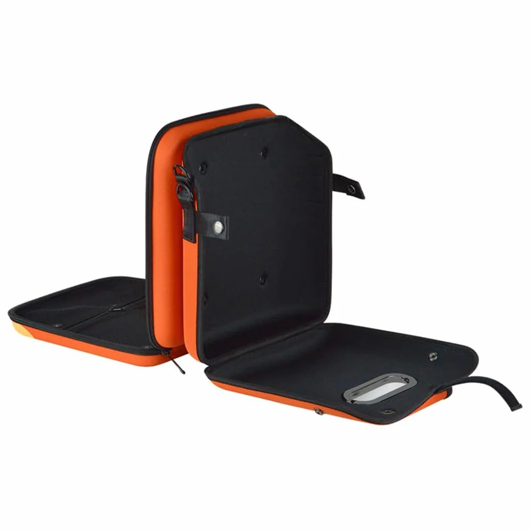 Borsa resistente per AED con spallacci regolabili, arancione
