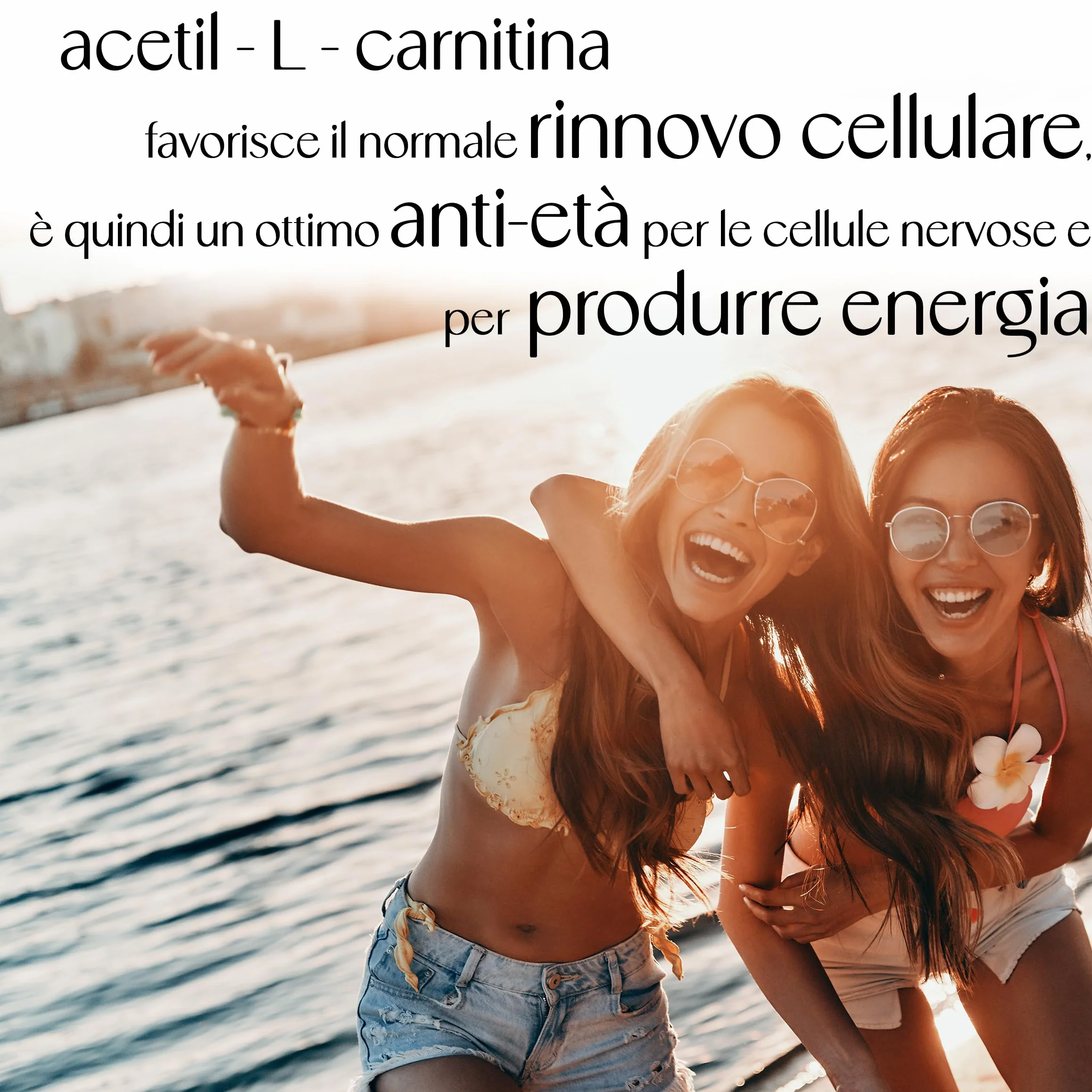 Acetil-L-Carnitina + VITAMINA B6 + CROMO Line@diet | 30 compresse per 1 mese | 1000 mg