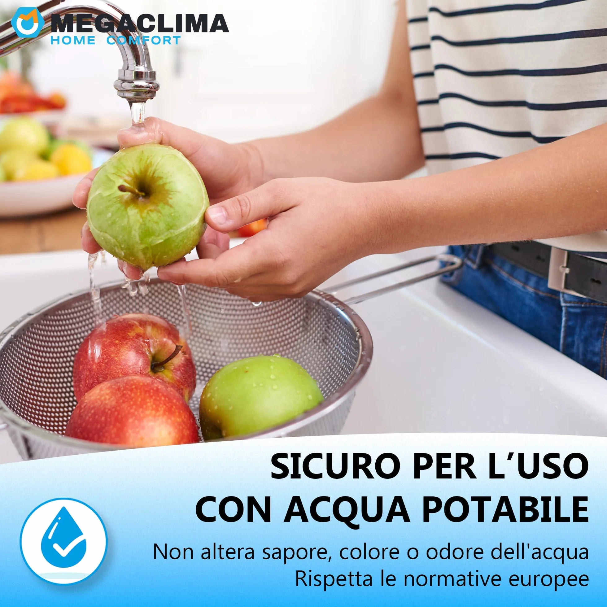 Polifosfato in Polvere 1Kg per Dosatori Anticalcare per Acqua Potabile Caldaie