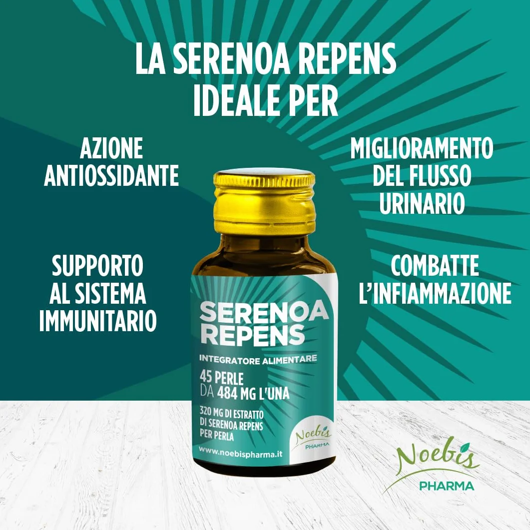 Noebis Pharma Serenoa Repens 320 mg 45 Softgels