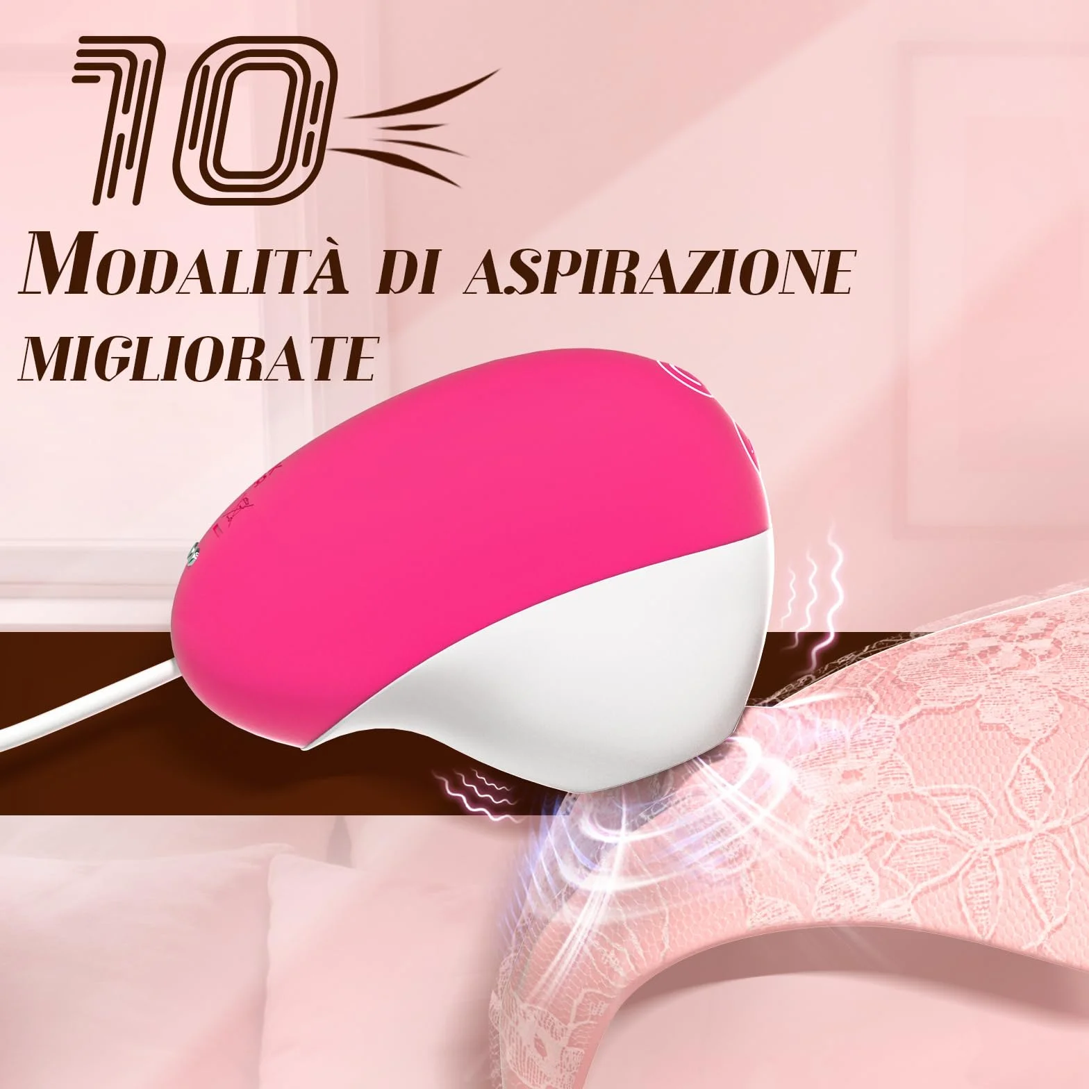 Pinze per Capezzoli Vibratore Giochi Erotiici per Coppie - Sexytoysys Vibratoreper Donna Professionale Sex Toys Succhia Stimolatore Clitoride Femminile, Vibratori Bdsm Toy Sessuali per Adulti Sexy
