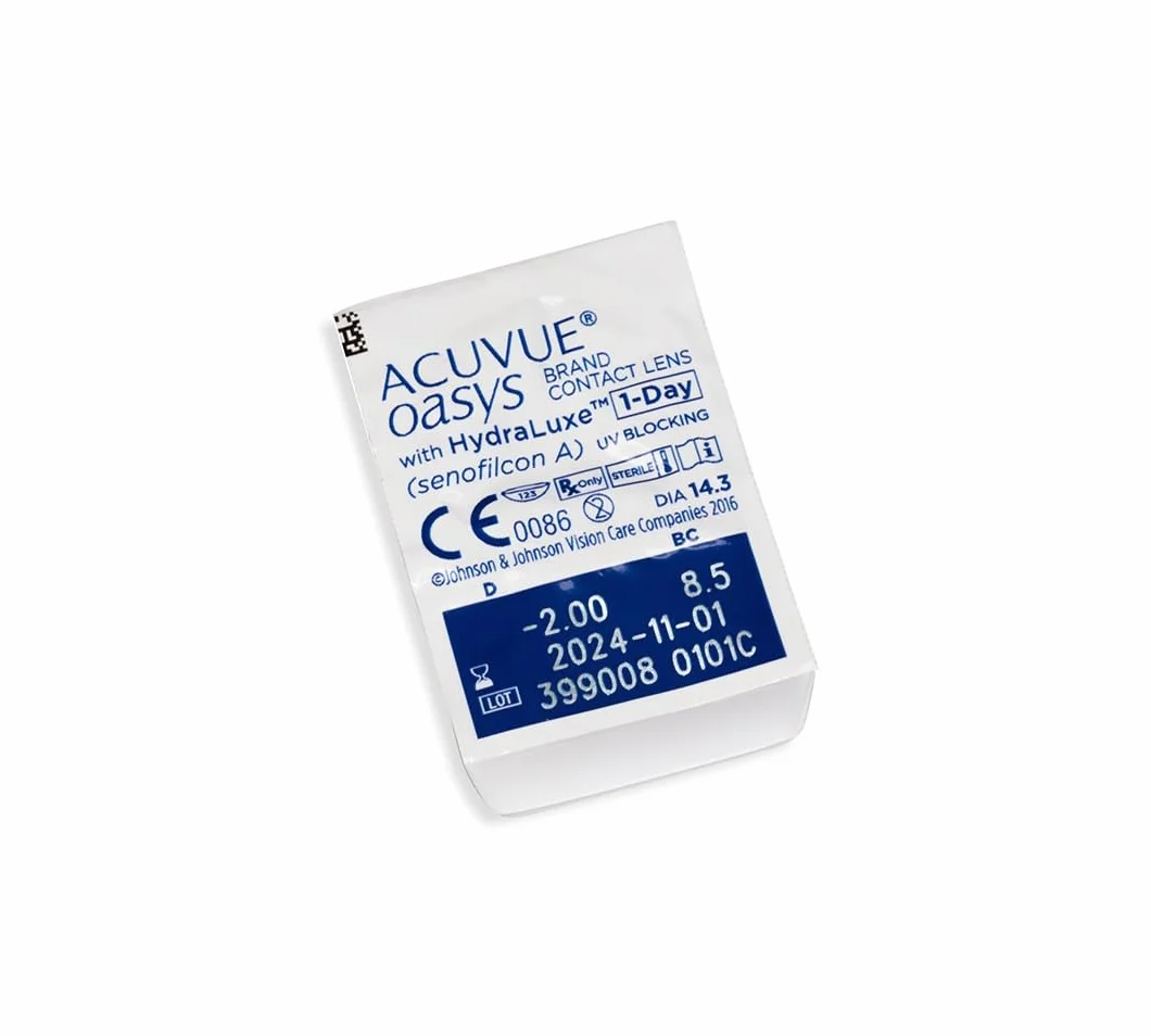 1 Day Acuvue Oasys With Hydraluxe BC 8.50 (-7.00, 8.5, 14.3) Pacco da 90