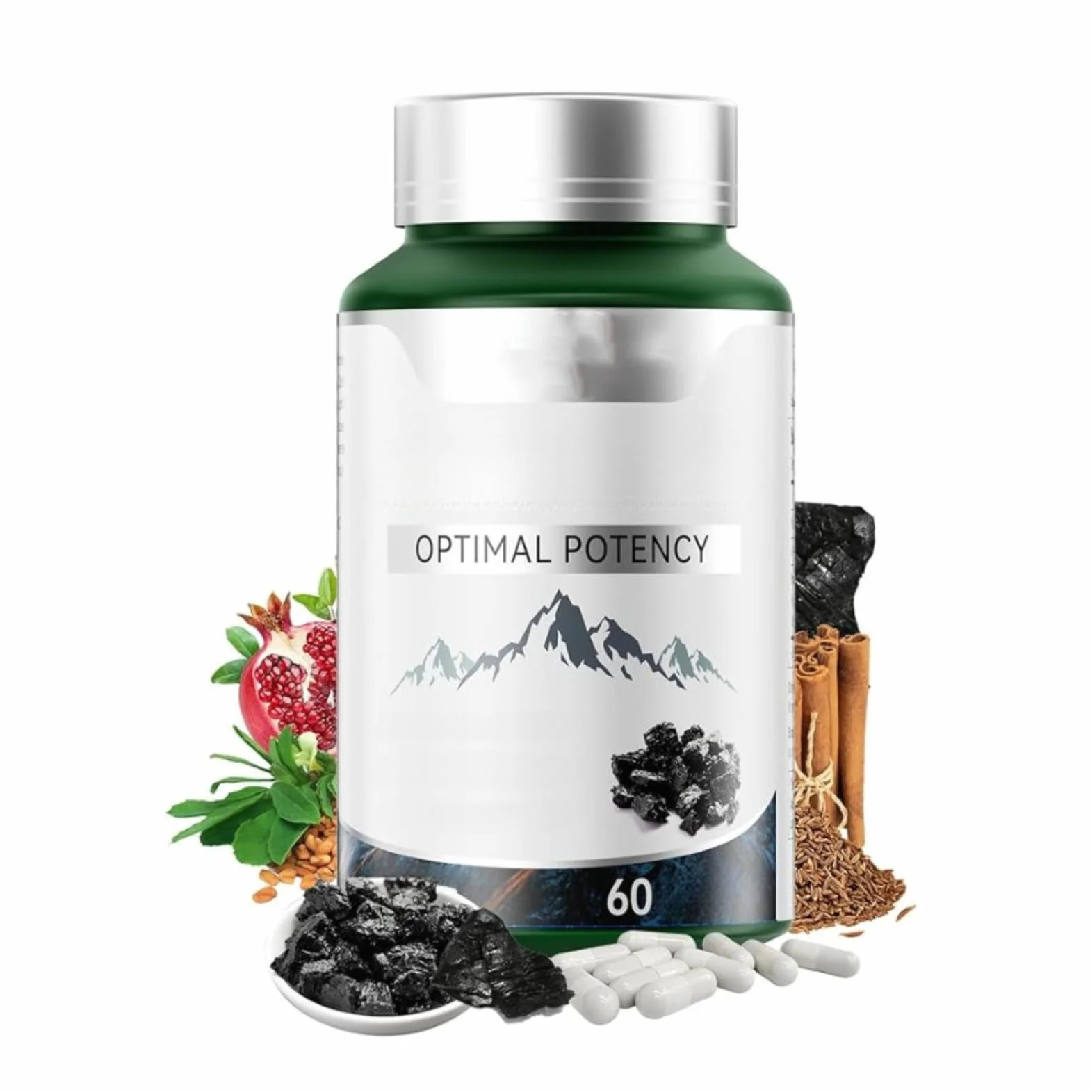 Essenza dell'Himalaya entrambi - Potere extra, Resistenza e Supporto immunitario, non OGM. 1pcs