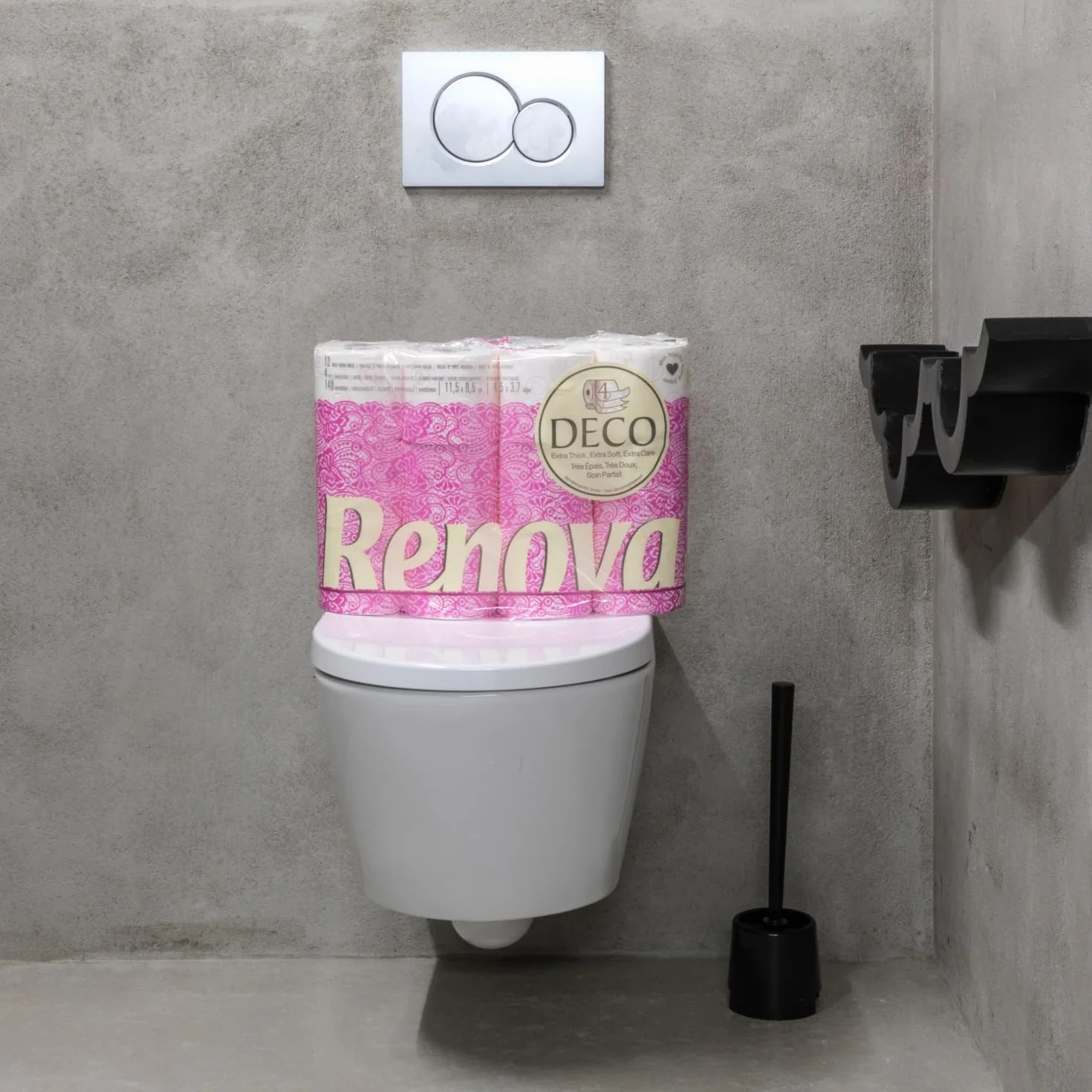 Renova Deco Carta Igienica 12 Rotoli Bianco 16.1 m