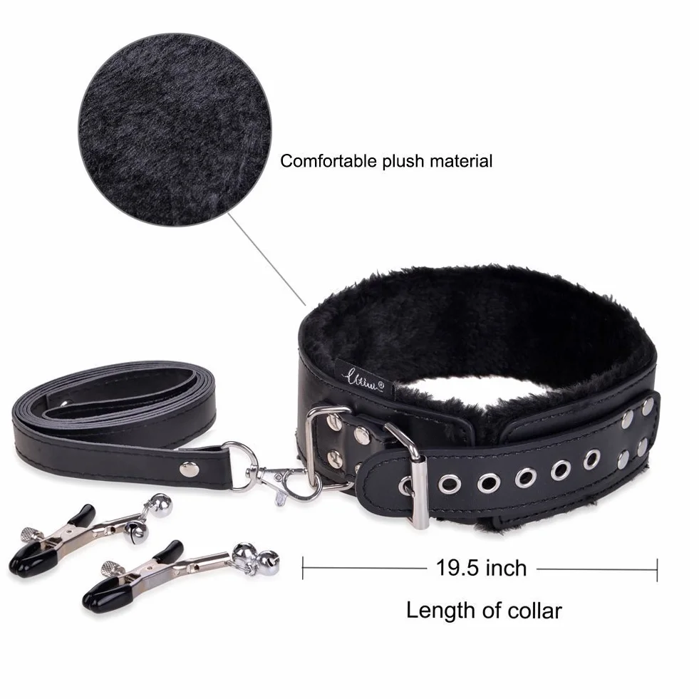 Utimi SM Set Bondage 11 Accessori per Bondage Kit bondage Regolabile per Adulti