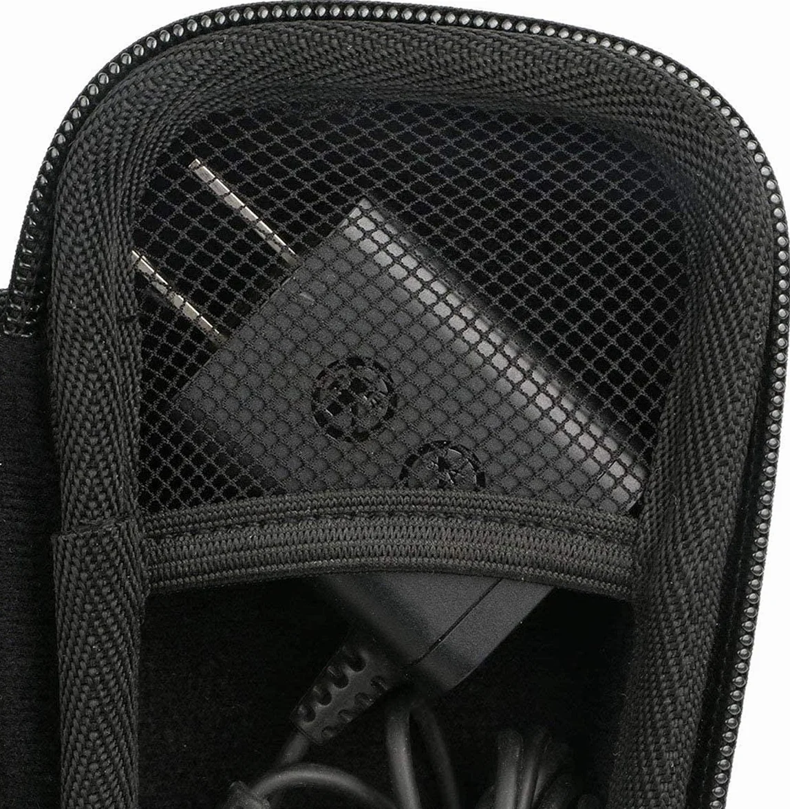 WuYan Custodia da viaggio rigida in EVA per Philips per Braun per Panasonic Rasoio elettrico da uomo Custodia rigida da trasporto Borsa da viaggio Custodia per rasoio elettrico Trimmer, Nero,