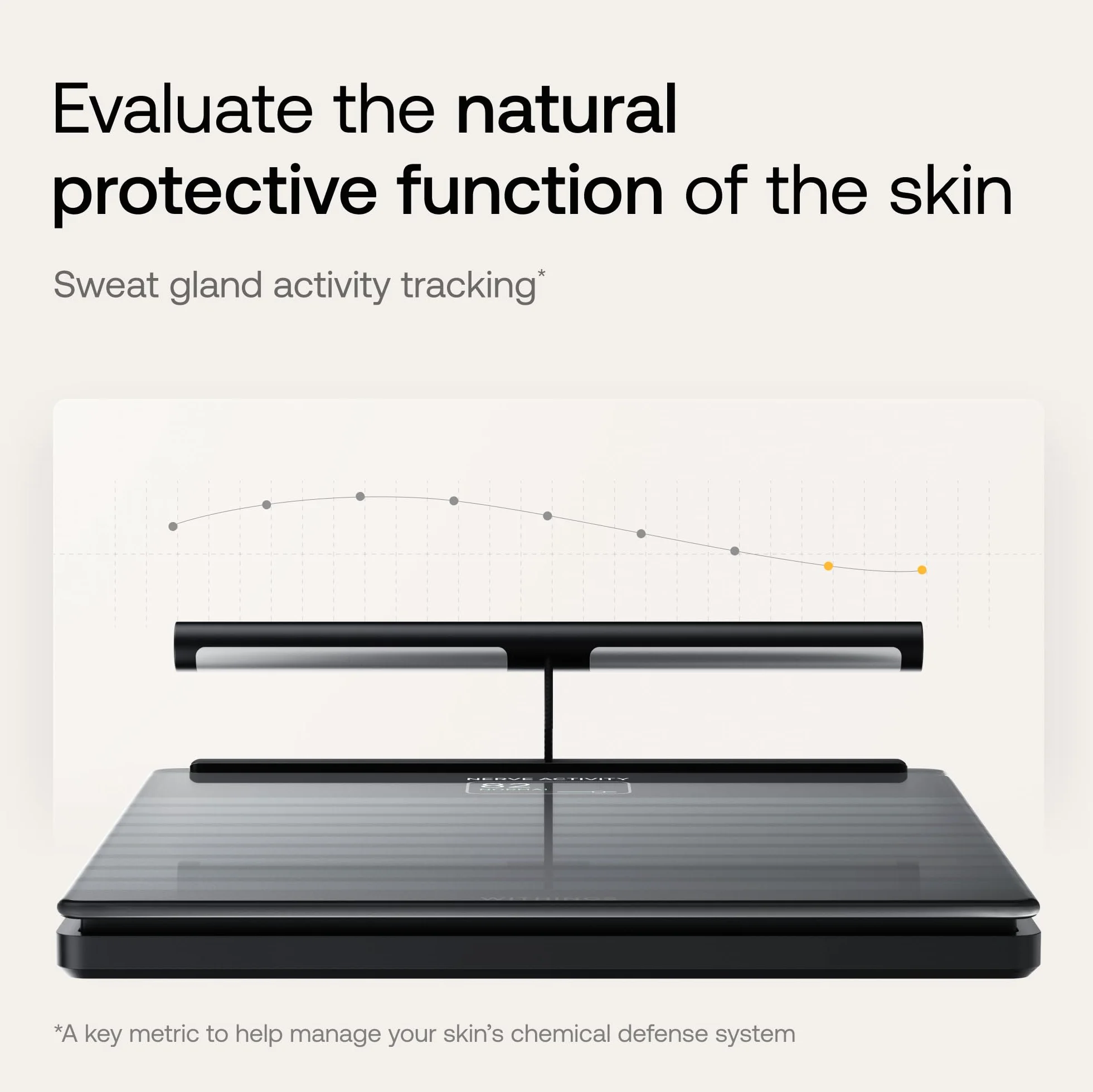 WITHINGS Body Scan Bilancia Wi-Fi connessa Dispositivo medico analisi composizione corporea BIA Negro