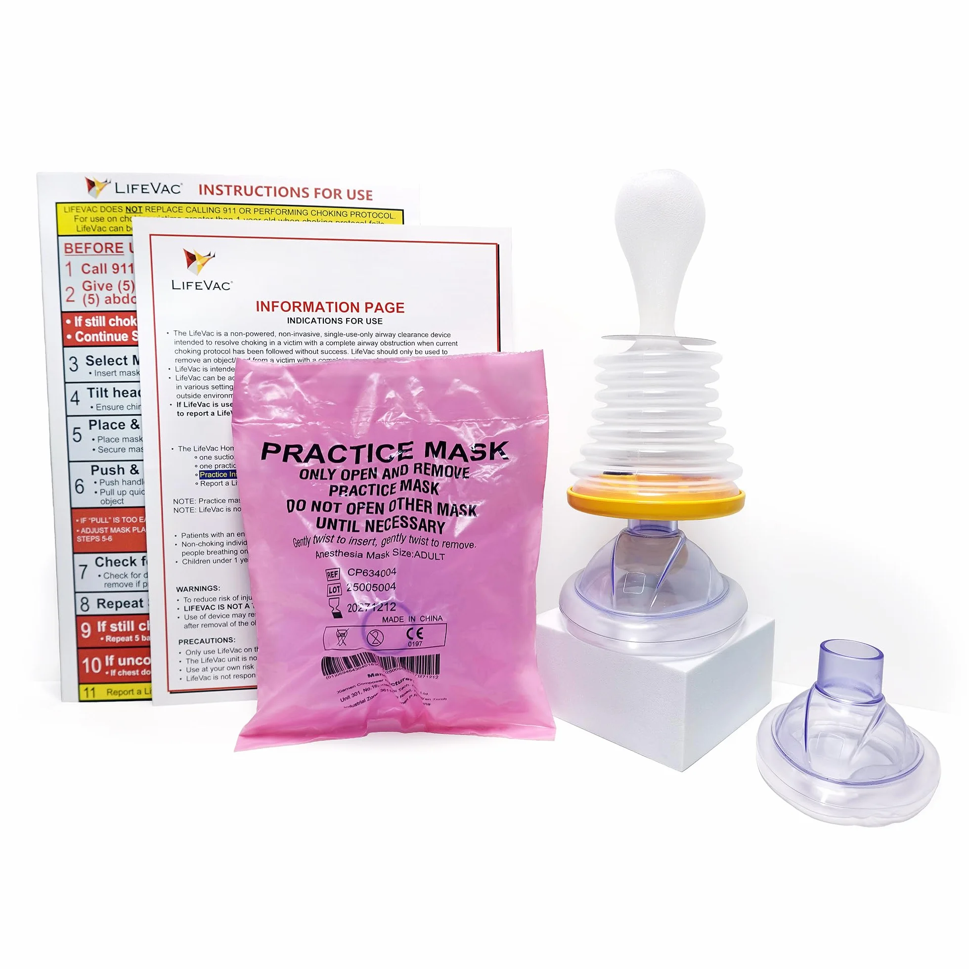 LifeVac dispositivo di emergenza Anti soffocamento
