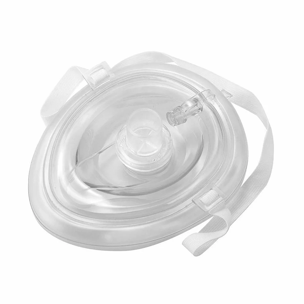 CPR Mask Resuscitator Pocket Mask maschera di rianimazione 2 pezzi