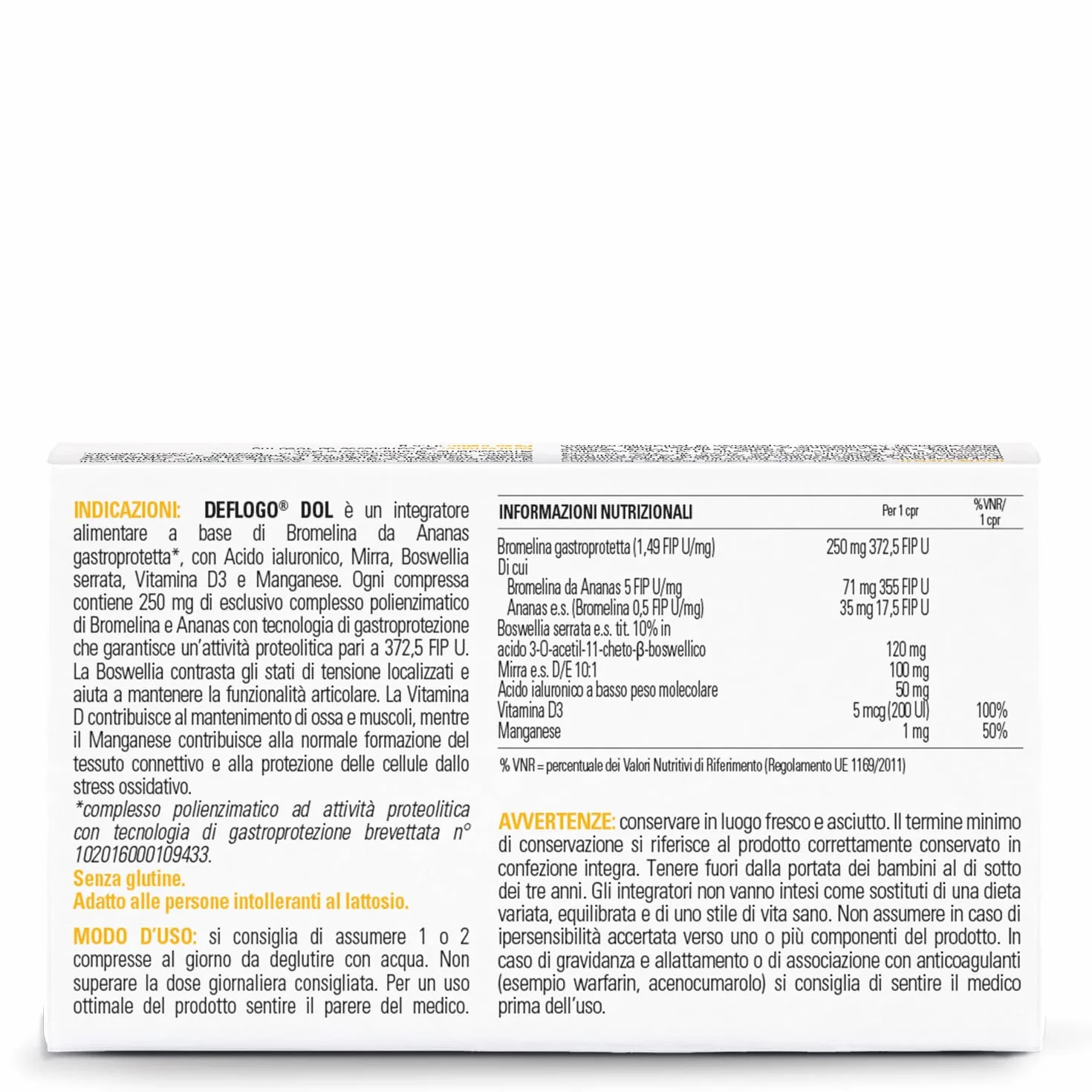Deoflogo Dol Stardea 30 Compresse 1050mg