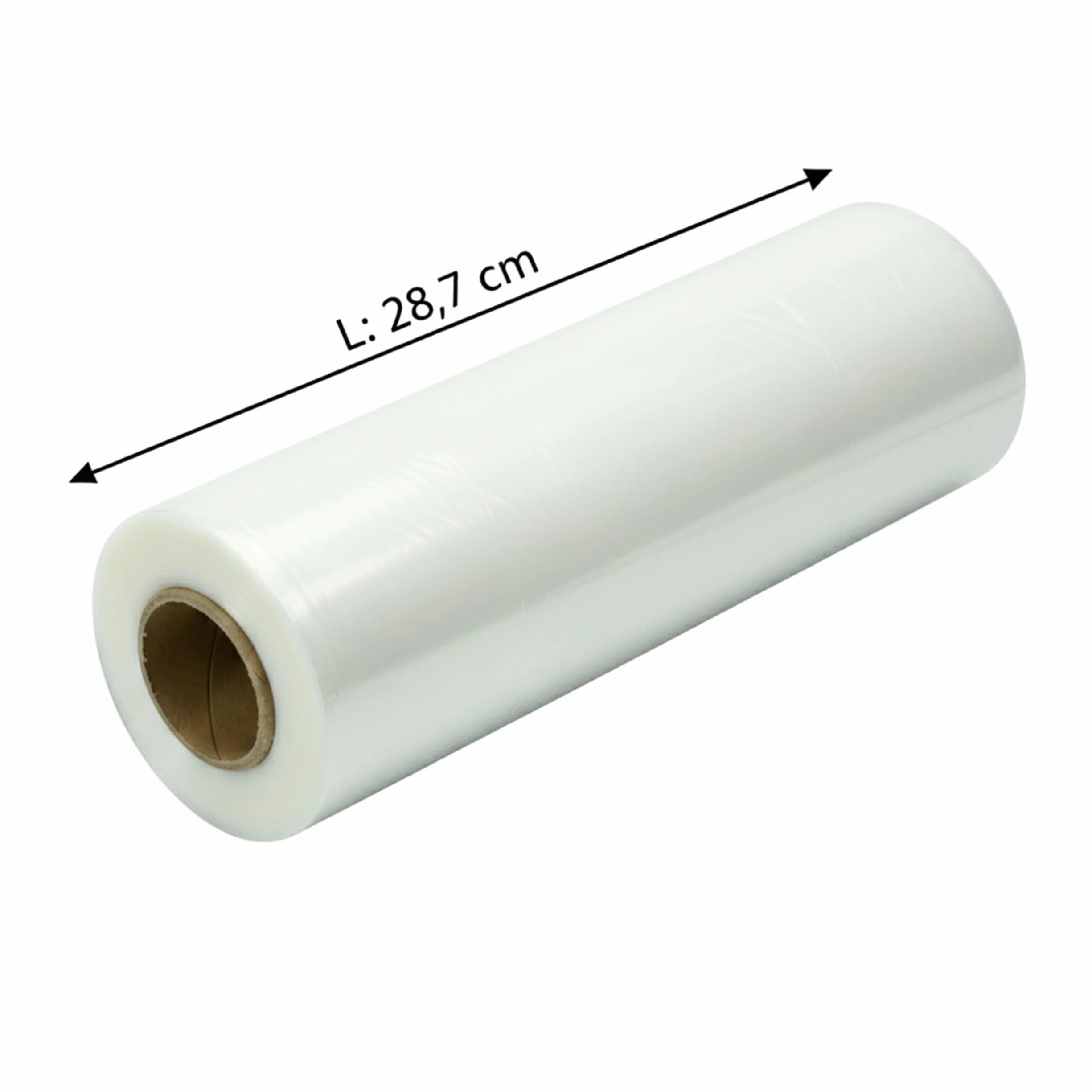 FRIO - 1 Rotolo Pellicola Alimenti 300m - Superaderente - Astuccio Professionale con Seghetto - Elastica e Autosigillante per Conservazione e Avvolgimento - Ideale per contenitori e vaschette metallo