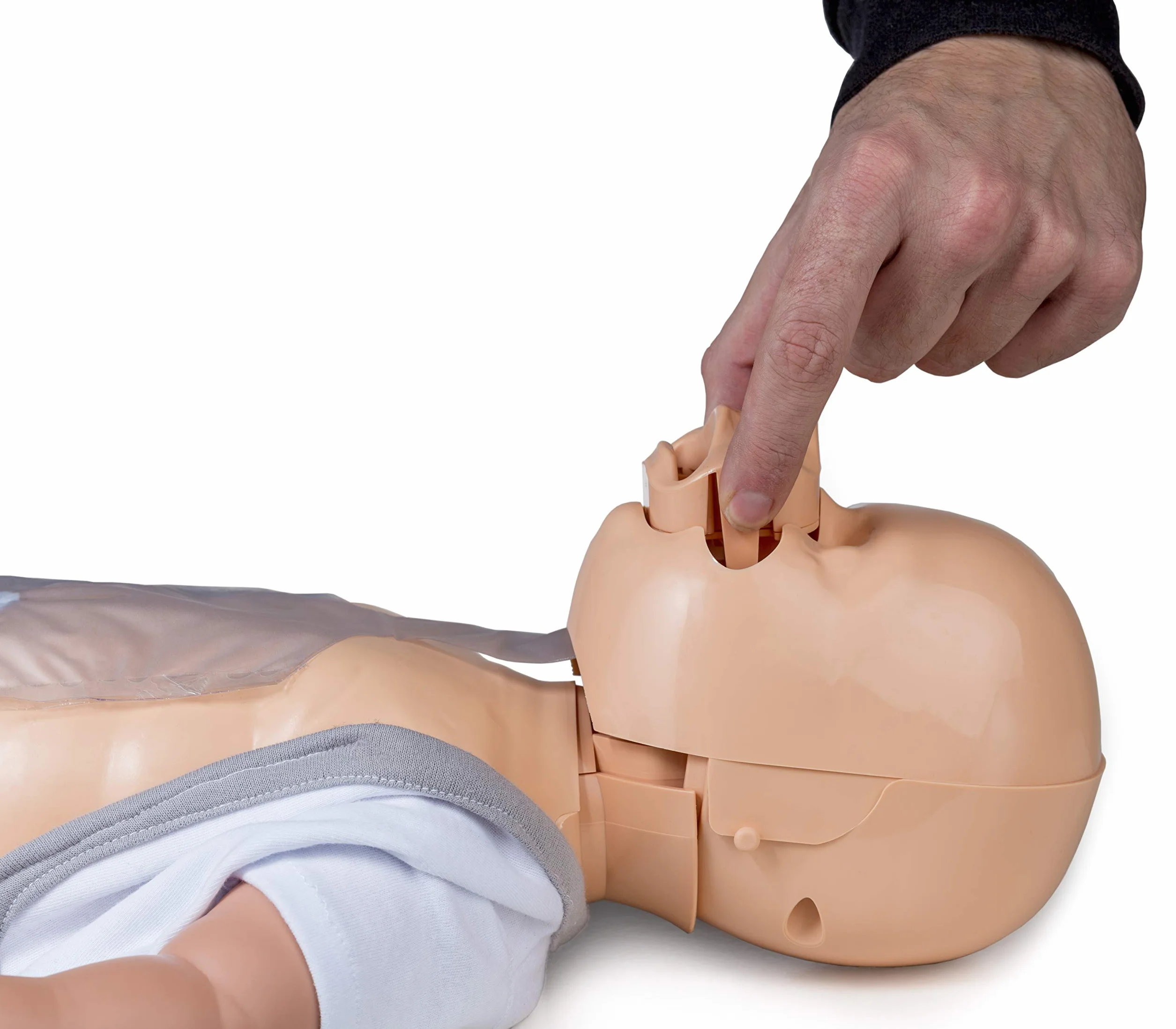 Bambola per esercizi di rianimazione MedX5 Baby HLW, primo soccorso per bambini