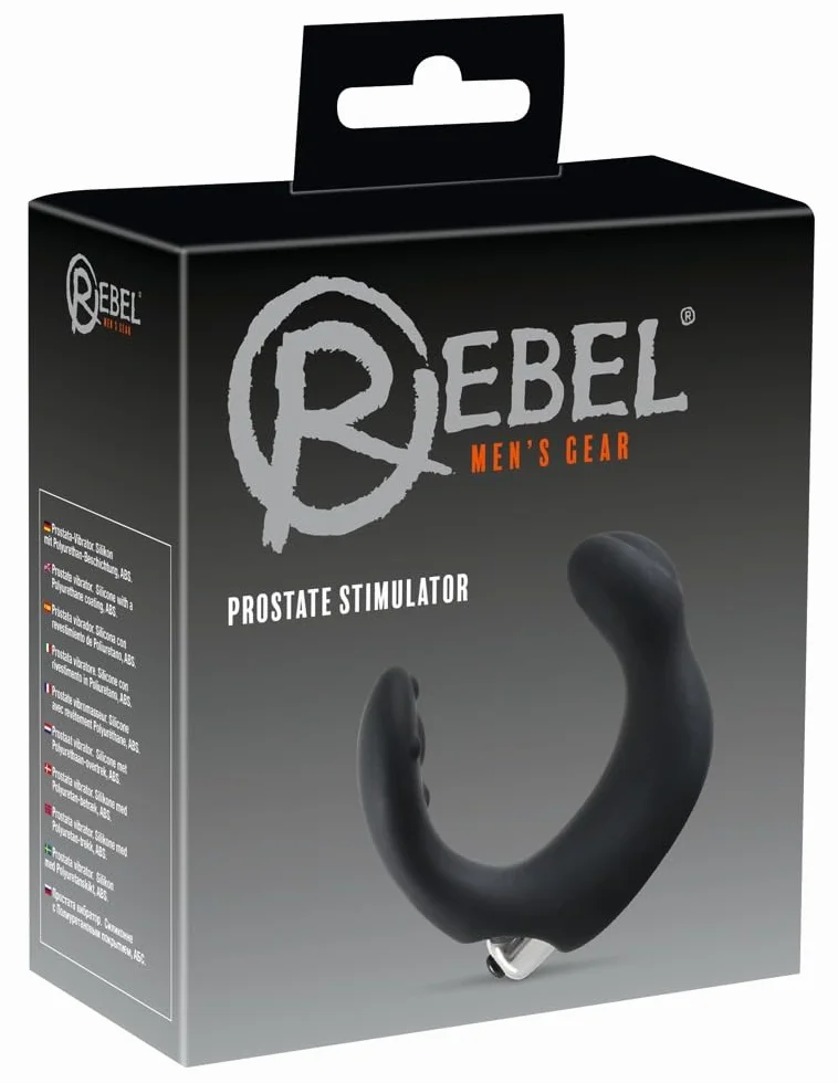 REBEL vibratore per prostata Rebel prostata stimolatore, argento Serie: Rebel