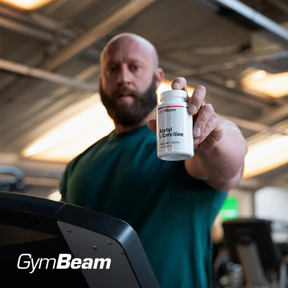 GymBeam Acetil L-Carnitina 500mg Bruciagrassi Capsule Vegane