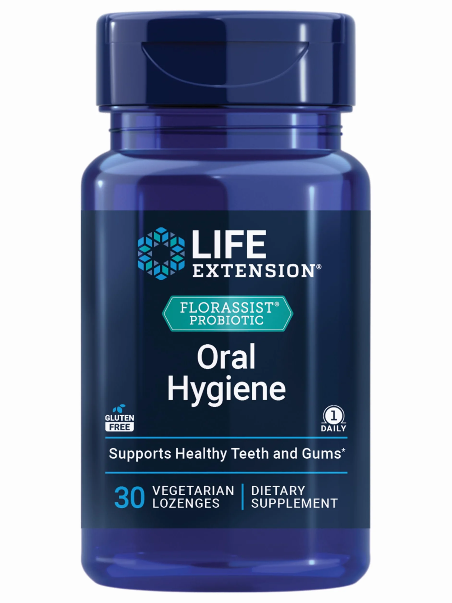 Life Extension - L'igiene orale Probiotic di Florassist - 30Losanghe