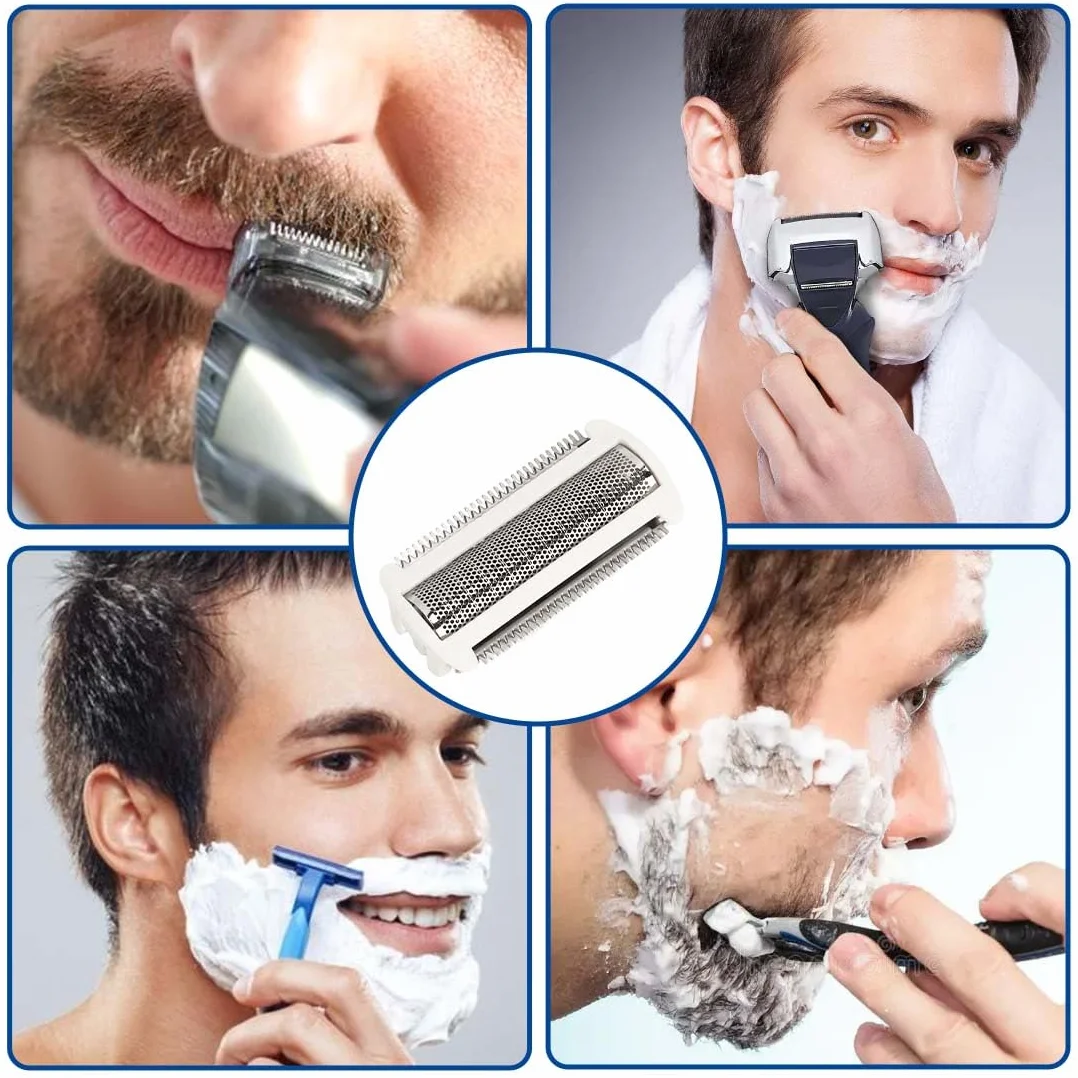 XPEX 1 Pezzi Testina Di Ricambio Per Lamina Per Rasoio Brl140 Brl130 Bre620/Bre630,Rasoio Donna, Lamina Per Testina Di Rasatura A Lunga Durata, Testina Di Ricambio Per Bodygroomer (Bianco)