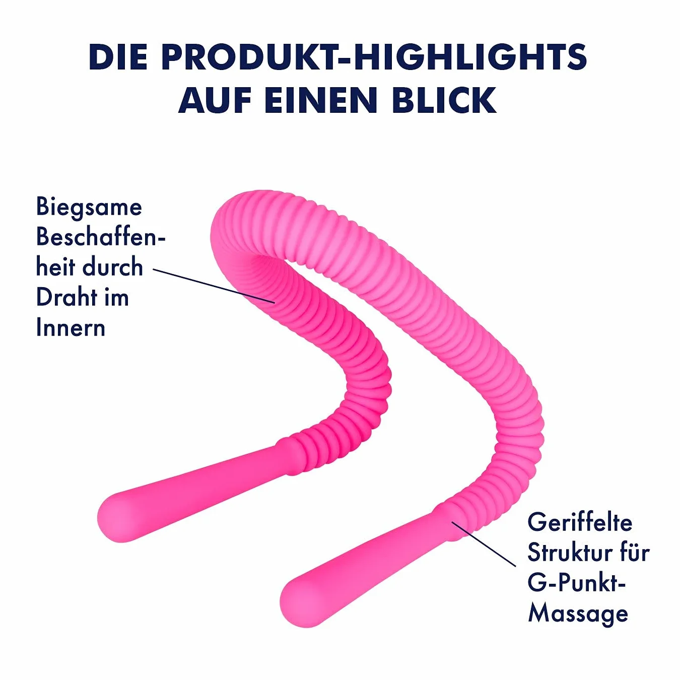 Dilatatore per labbra in silicone Look at Me, regolabile, rosa