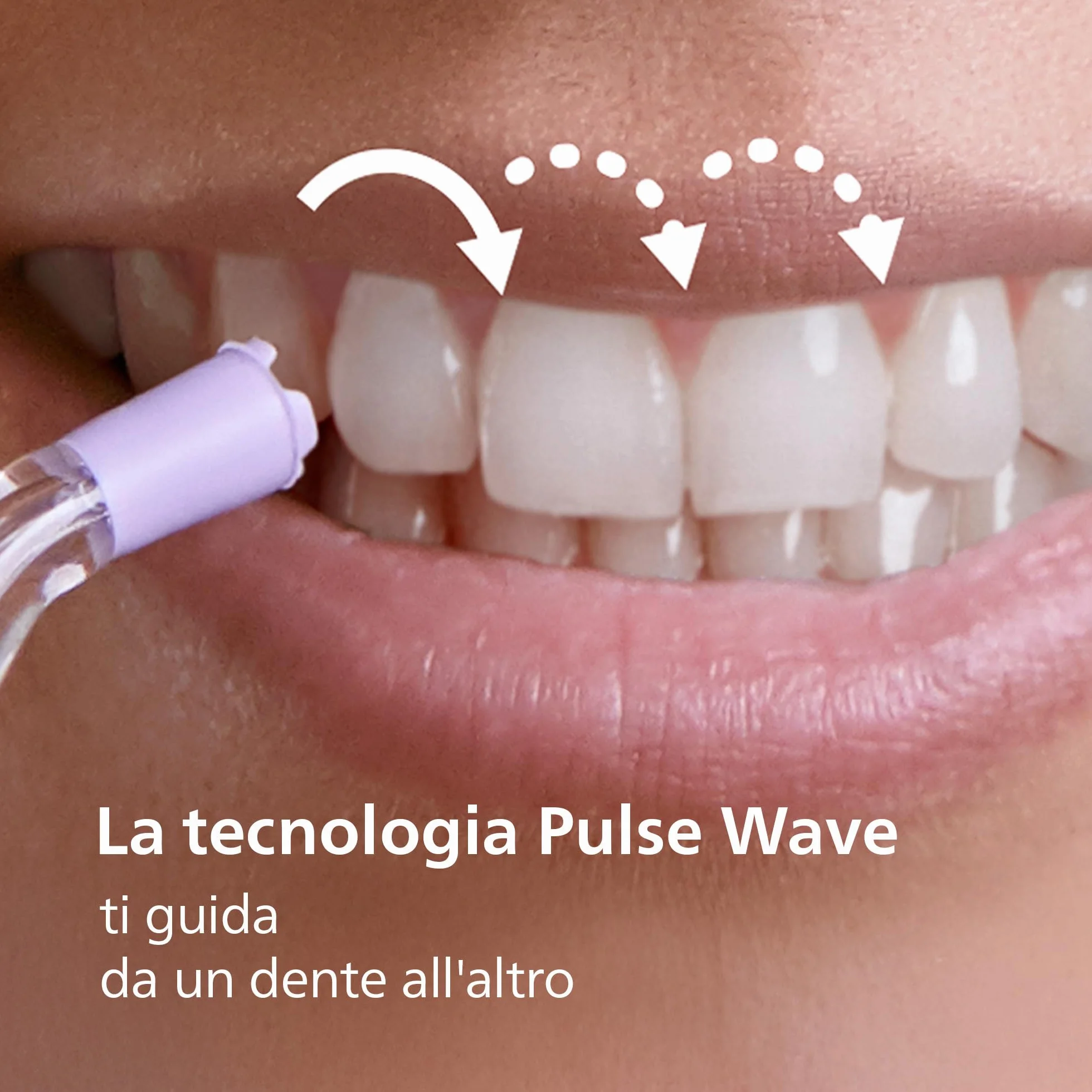 Philips Sonicare Irrigatore Orale Power Flosser 3000 cordless - Per denti e gengive - Nero modello HX3826/33, Sonicare 3000, Nero