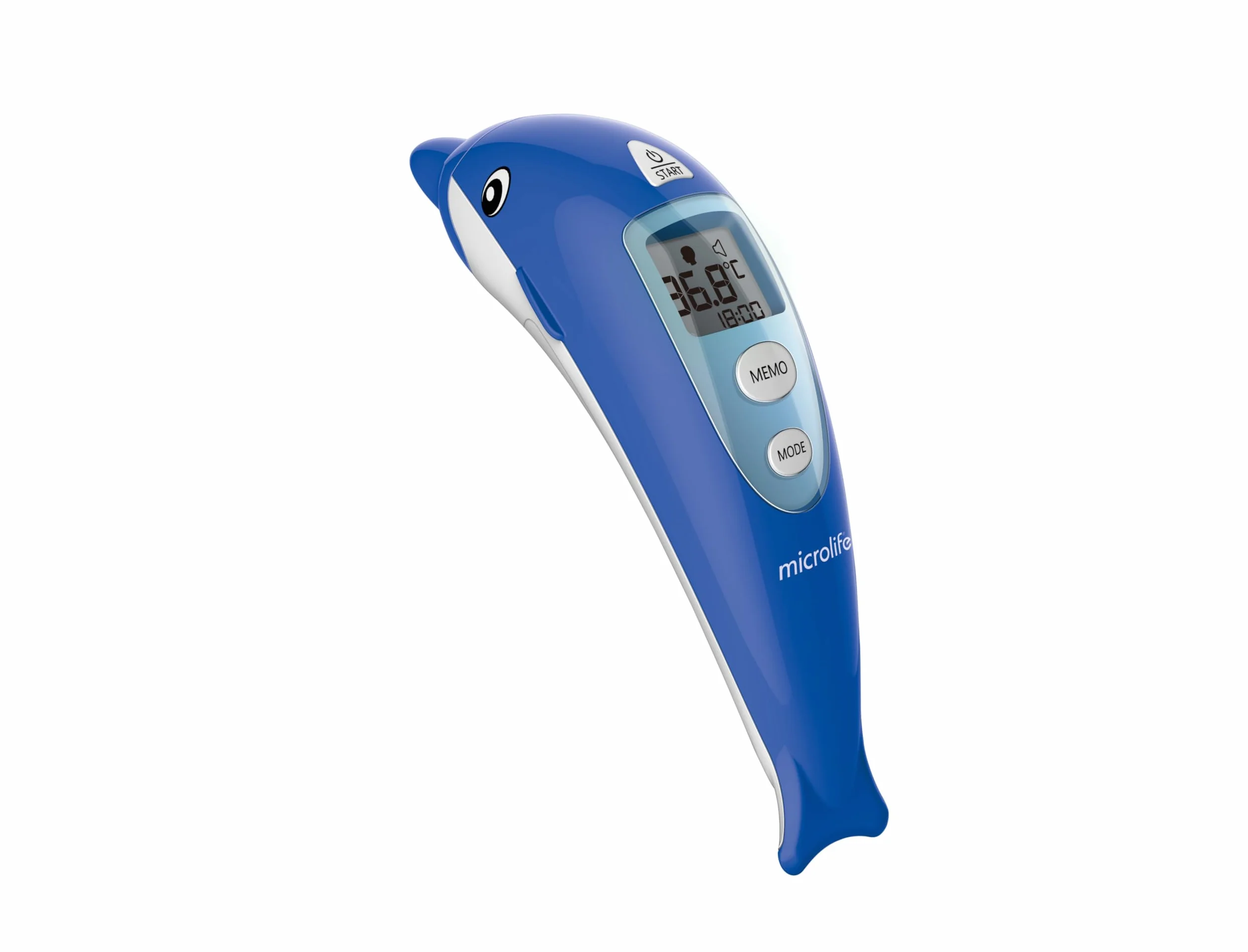 Microlife Termometro Frontale Senza Contatto NC 400, Guida Luminosa, 3 Modalità, Alta Precisione