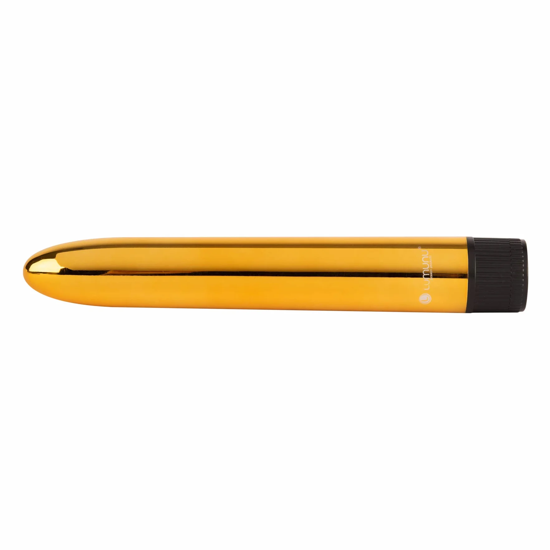 Set Deluxe di 2 vibratori classici, vibratori classici eleganti con velocità continua multi-speed color oro e nero