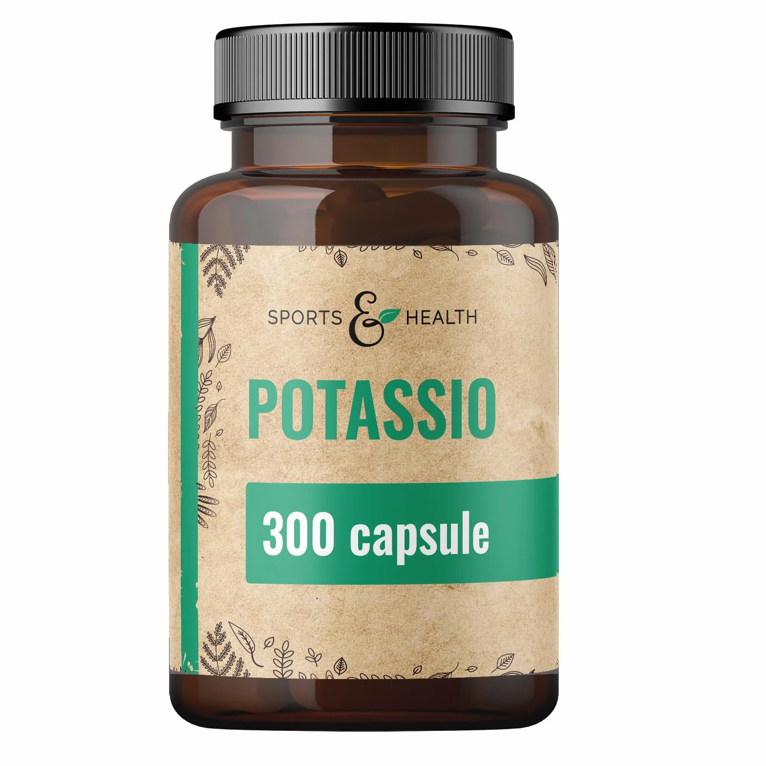 Capsule di Potassio Citrato - 300 Capsule - Vegan - 682,2mg per Dose Giornaliera - Citrato di integratore potassio integratore, Potassium Citrate, Citrato-di-potassio