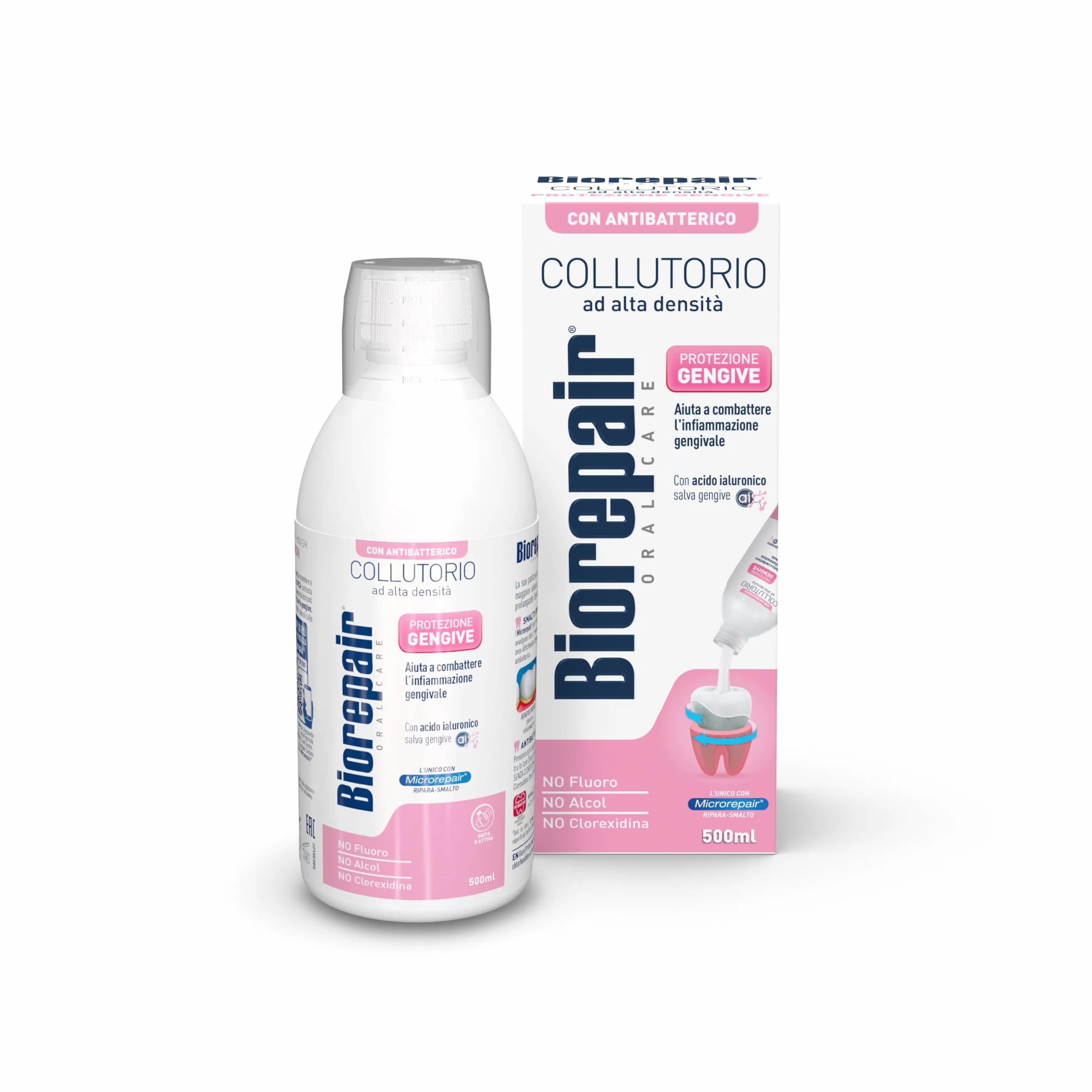 Biorepair Collutorio ad Alta Densità Protezione Gengive 500ml