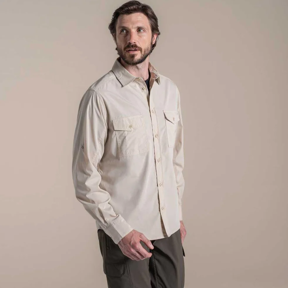 Craghoppers Kiwi II LS Shirt Camicia da Trekking a Maniche Lunghe da Uomo