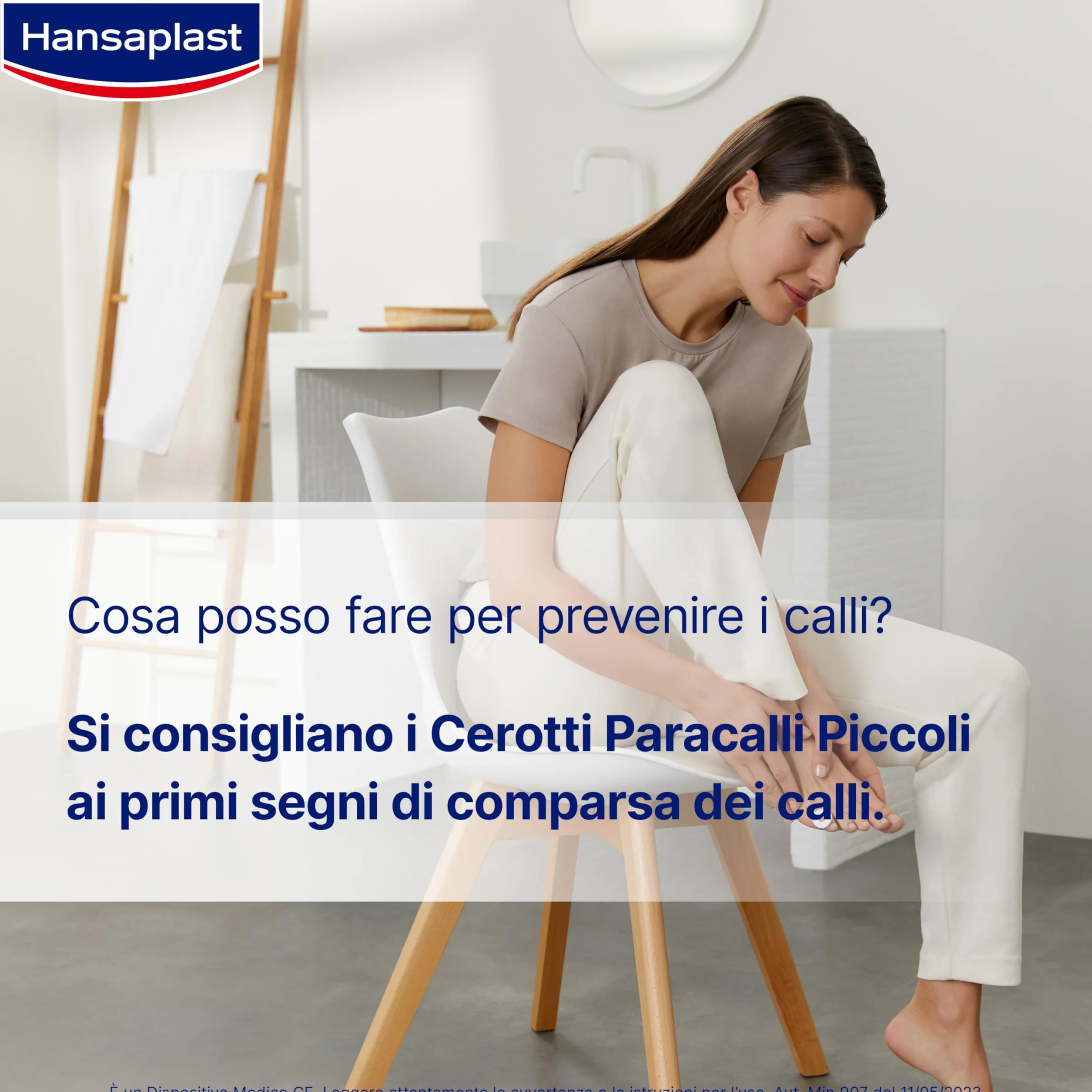 Hansaplast Cerotti Paracalli Piedi Piccoli, Cerotti calli piedi autoadesivi callifughi, 20 pezzi