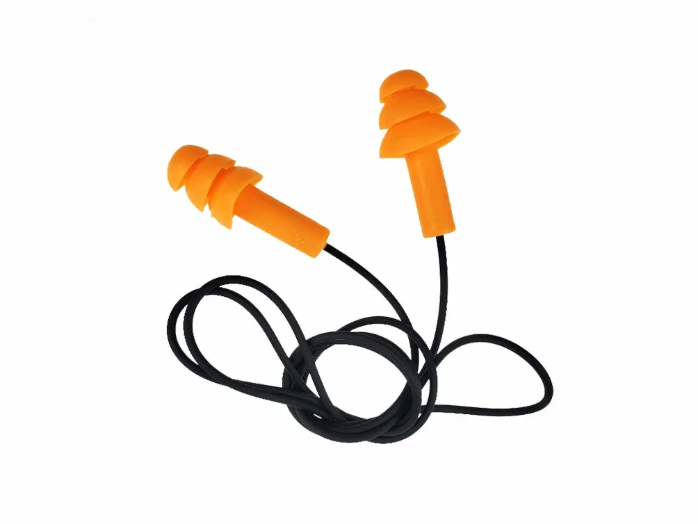 Mivos Tappi per le Orecchie Riutilizzabili in Silicone, Riduzione del Rumore 32 DB