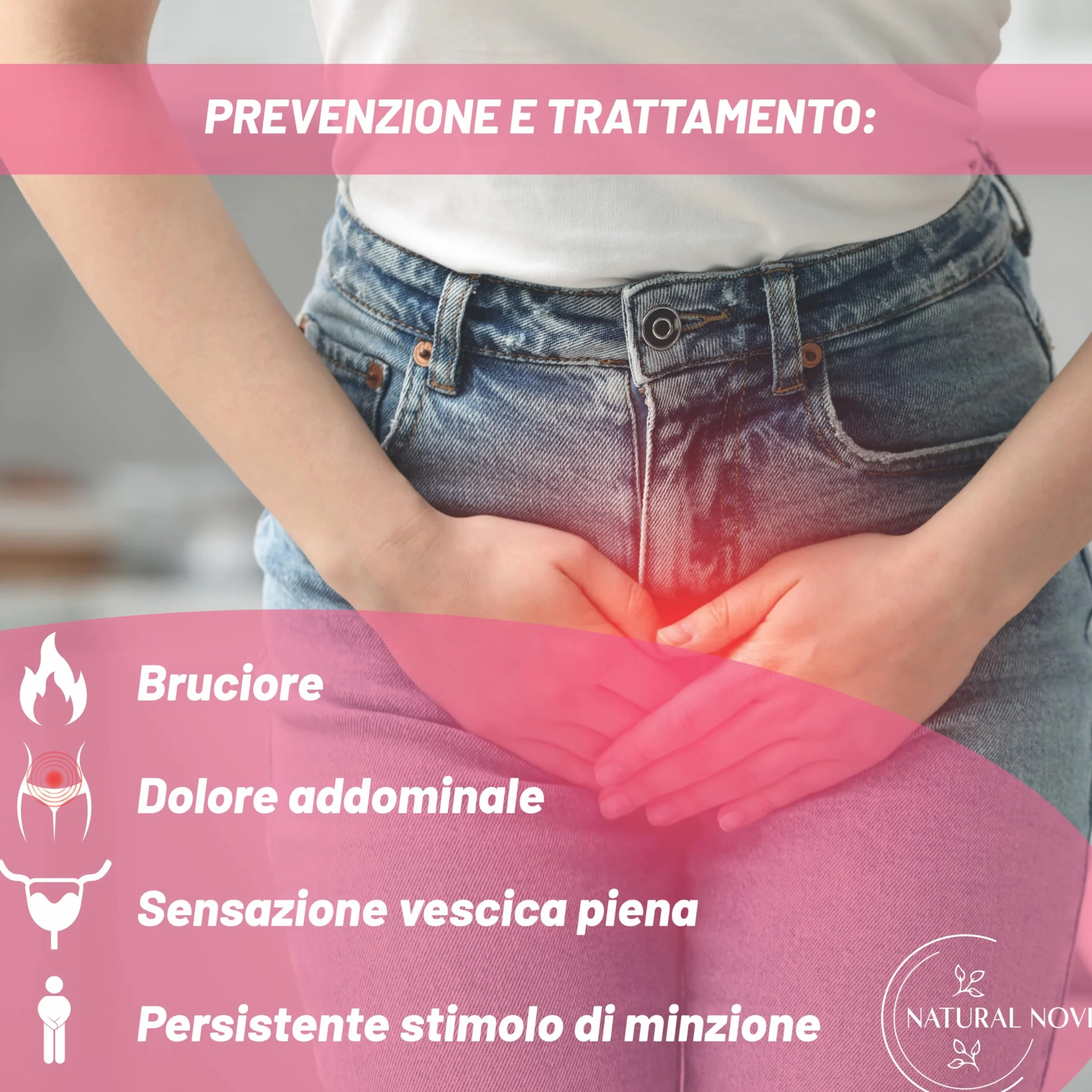 NaturalCyst® D-mannosio puro con fermenti lattici probiotici Acido Ialuronico Mirtillo rosso per Candida e infezioni vie urinarie Vegan