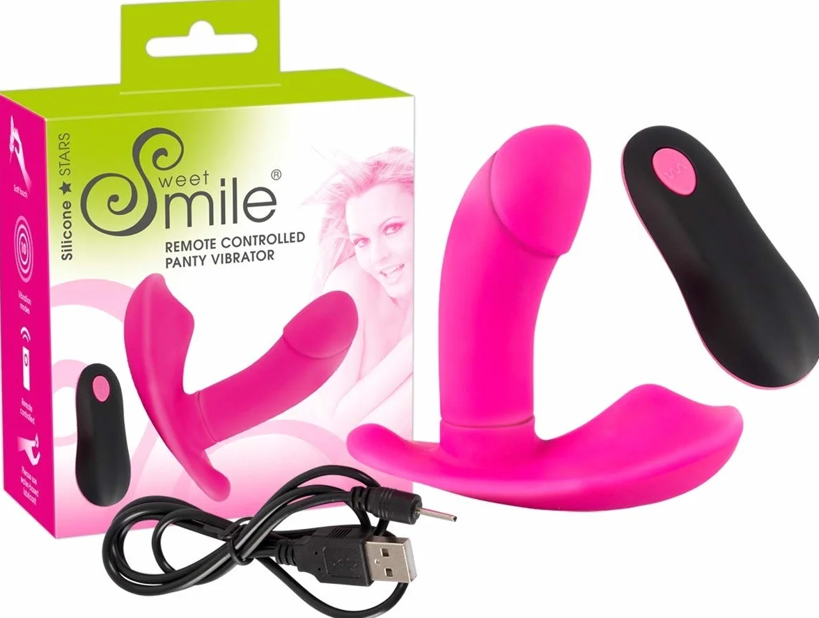 You2Toys Sweet Smile Vibratore per mutandine Sweet Smile RC Rosa