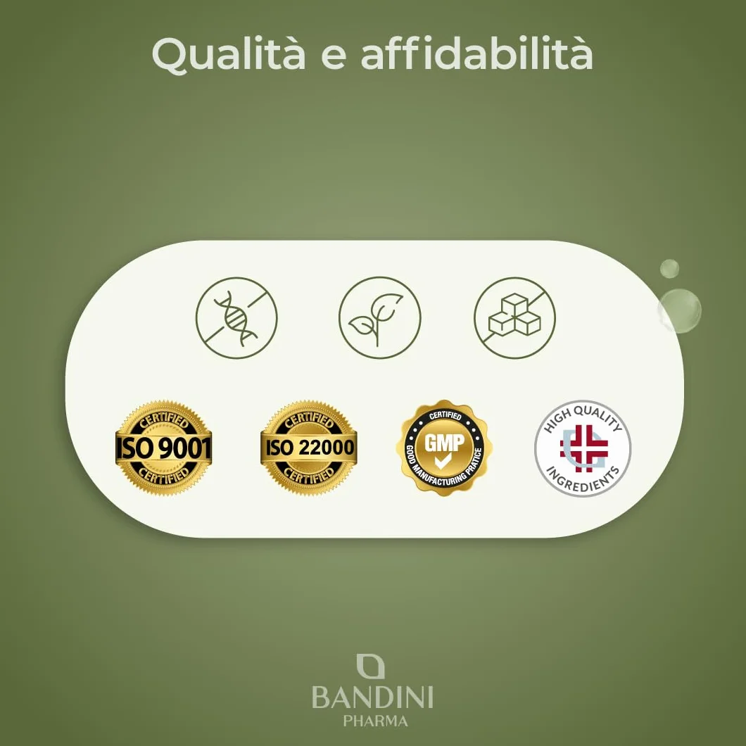 Bandini® GLUCOMANNANO FORTE 4.200 mg per Dose Giornaliera, 240 CAPSULE, Arricchito con Cromo, Vitamina B3 e Inulina, Integratore Alimentare con Formula Ad Alto Dosaggio, 100% Vegan, Made in Italy
