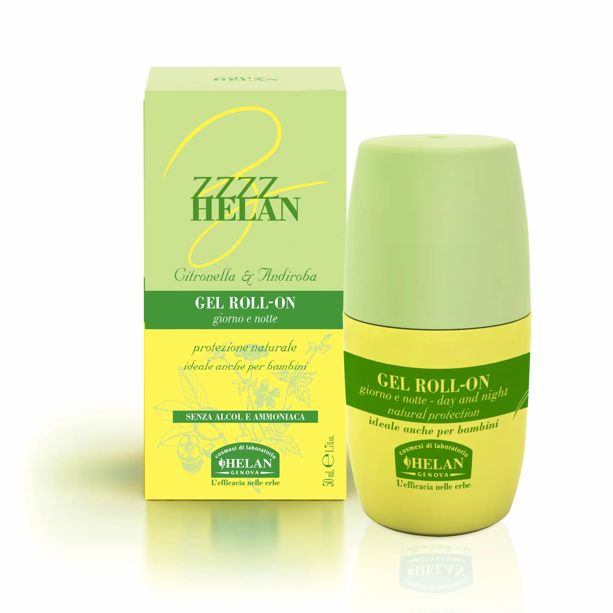 Helan Gel Roll-On Protezione Bambini e Neonati 100 ml - Made in Italy