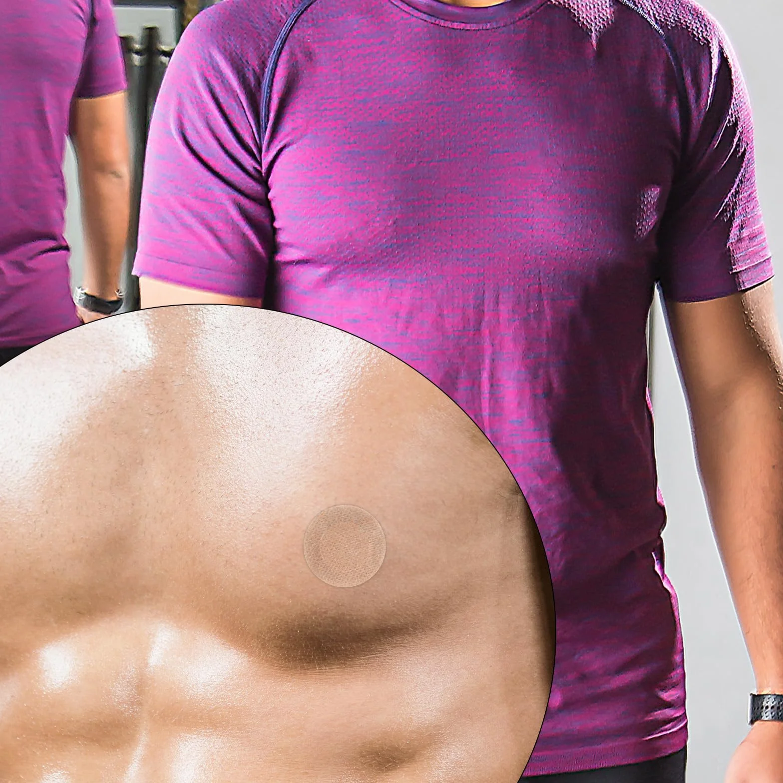 lasuroa 160pz/80 Paia di Copricapezzoli da Uomo, Copricapezzoli Invisibili Copricapezzolis Monouso Anti-Sfregamento Copricapezzolis da Corsa per Sport Palestra Lettini Abbronzanti Uso Quotidiano