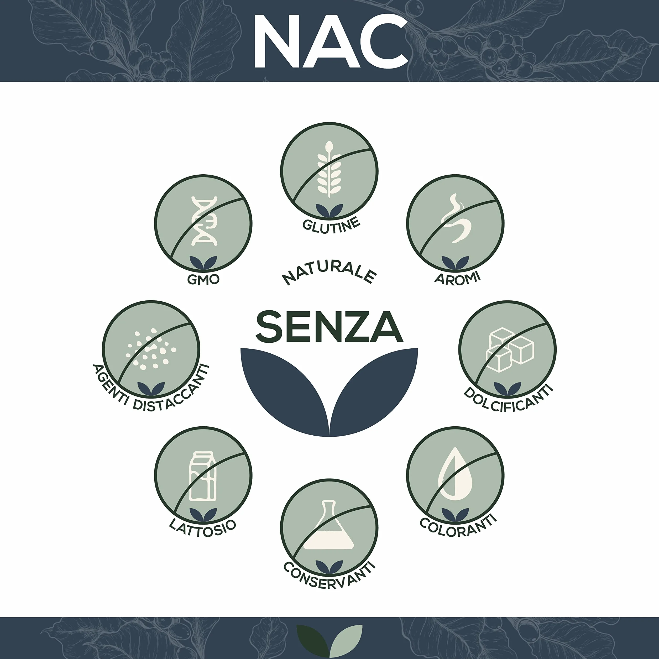 NAC 600 mg 180 kapsułek N-acetil L-cisteina 100% naturale da Mais vegano